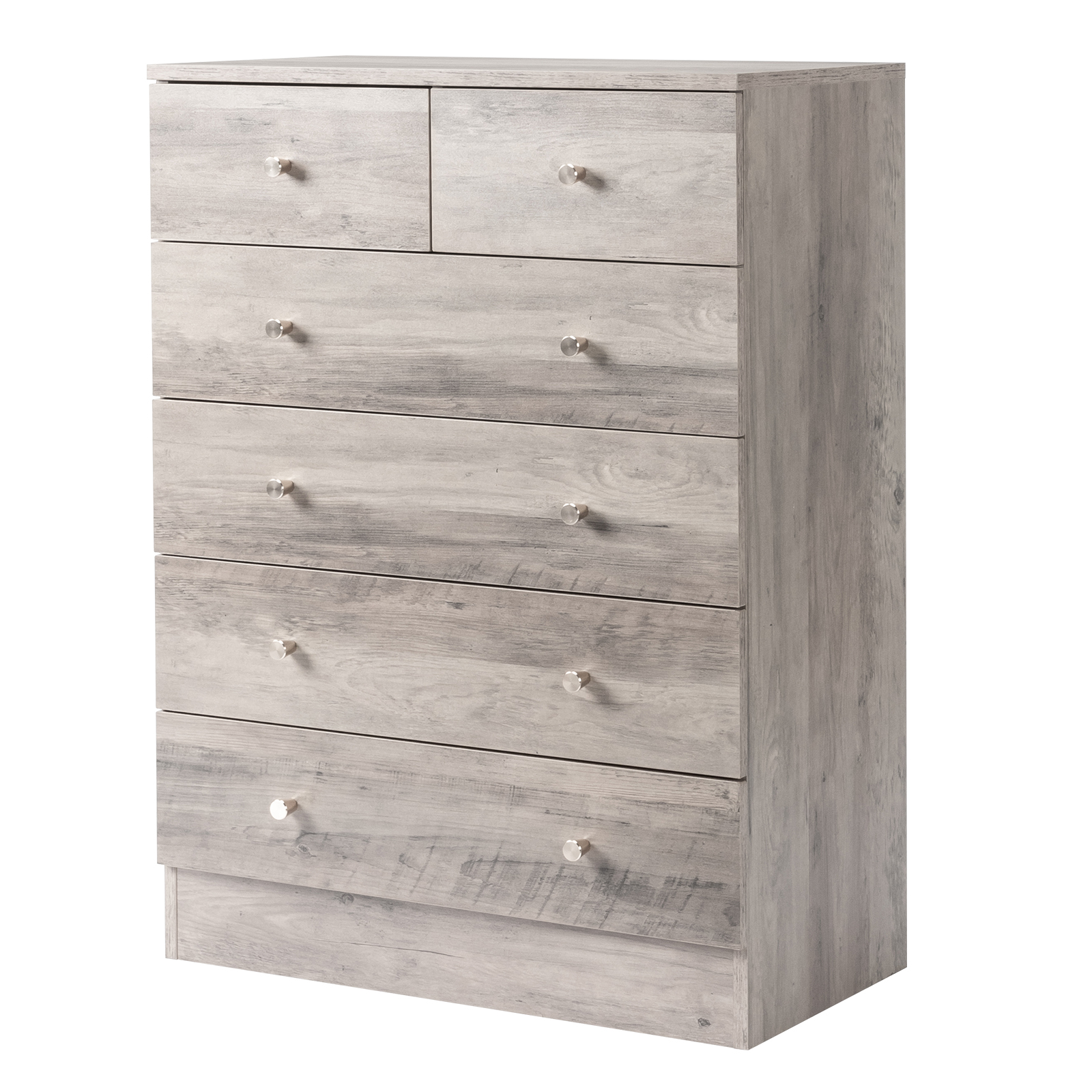 26"L x 13"W x 35"H Modern Simple 6-Drawer Dresser Rustic Style Sofa Dresser - Picture 18 of 18