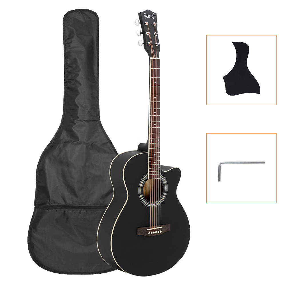 Professional GT501 40″ Unfilled Corner Spruce Front Cutaway Guitar