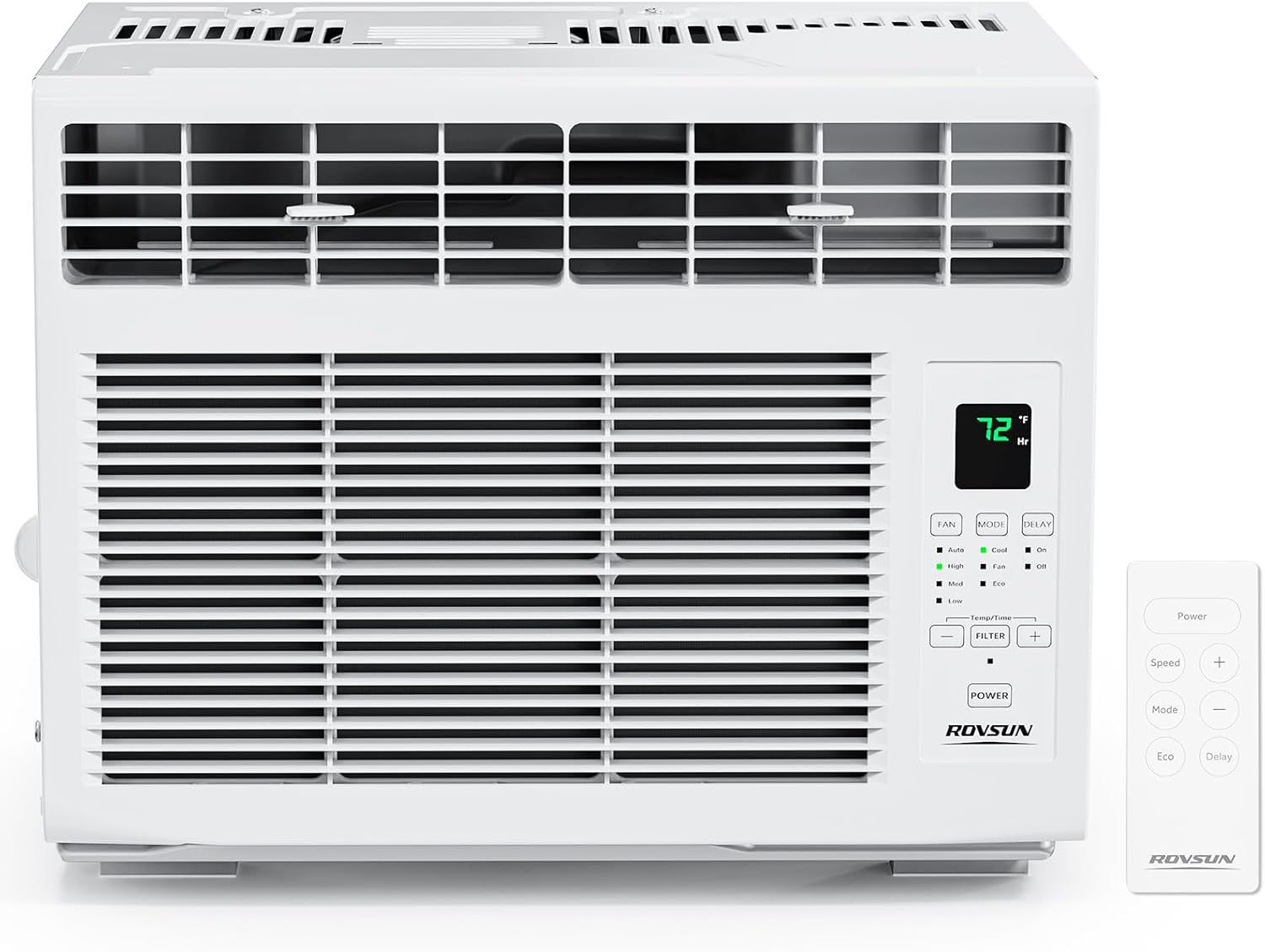 ROVSUN 5000 BTU 6000 BTU 115V Window Air Conditioner Cooling w/Remote Control