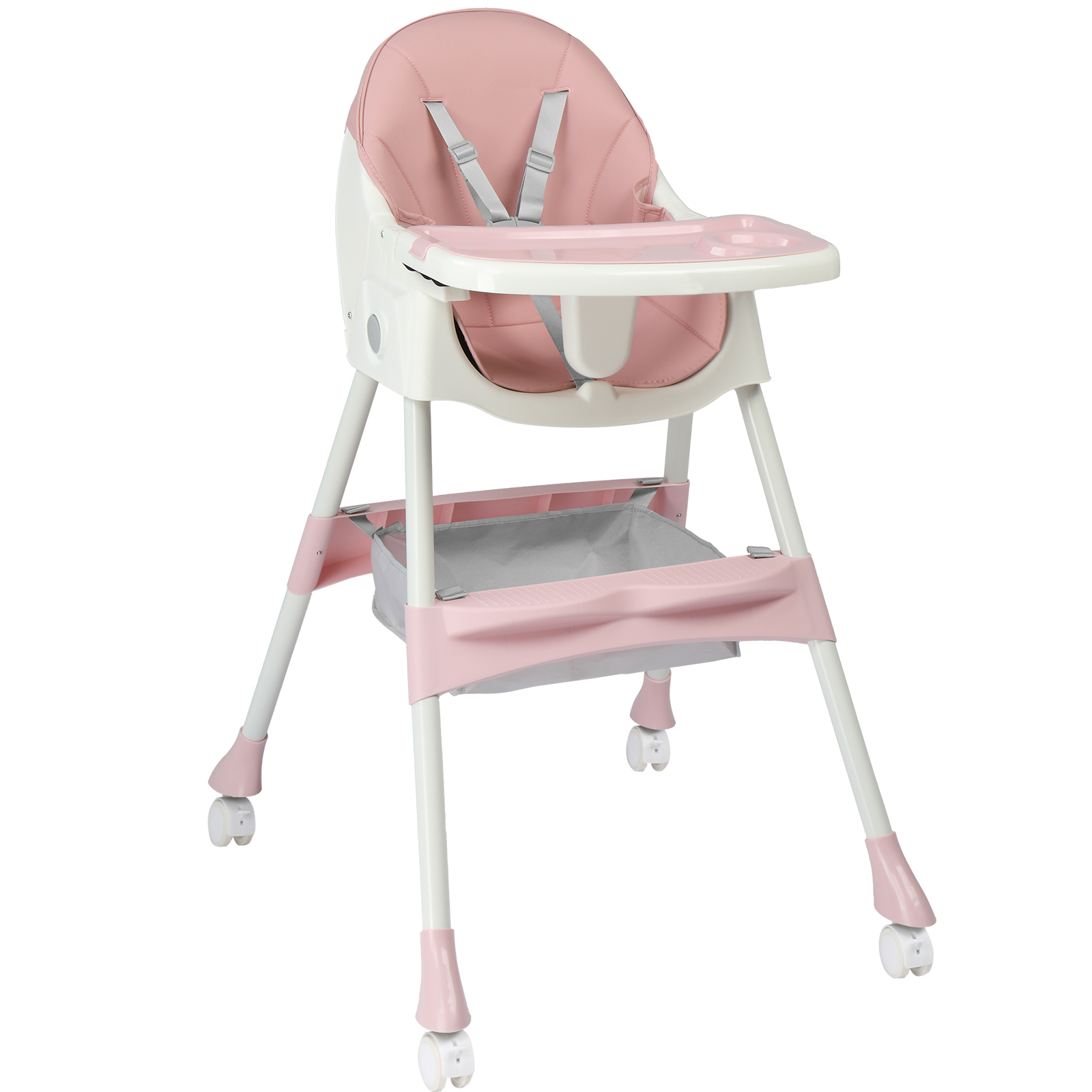 , 2-in-1 Portable Convertible High Chair Storage Bag