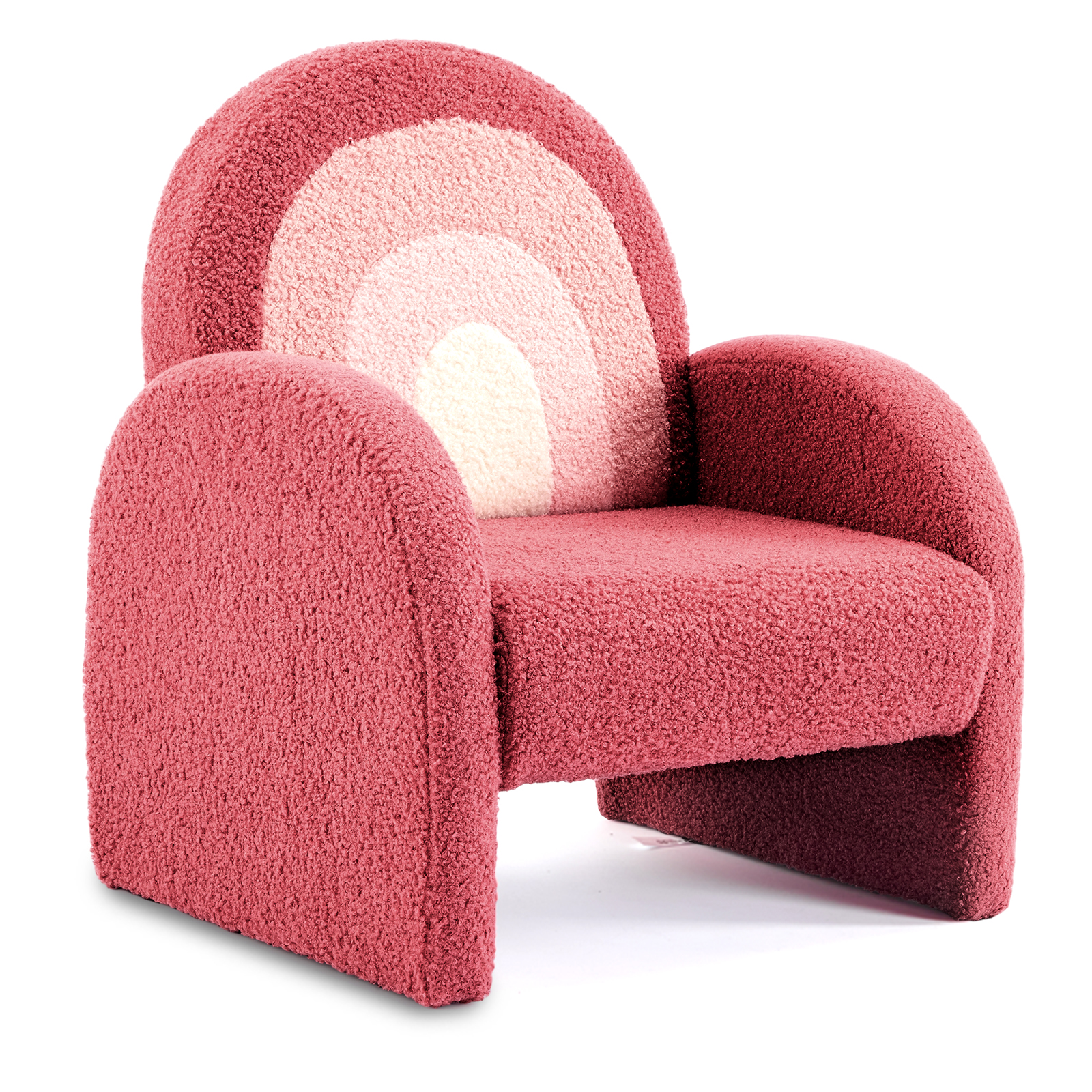 Kids Accent Chair Easy Move Teddy Bear Soft Chair for Nursery, Playroom 3 Colors