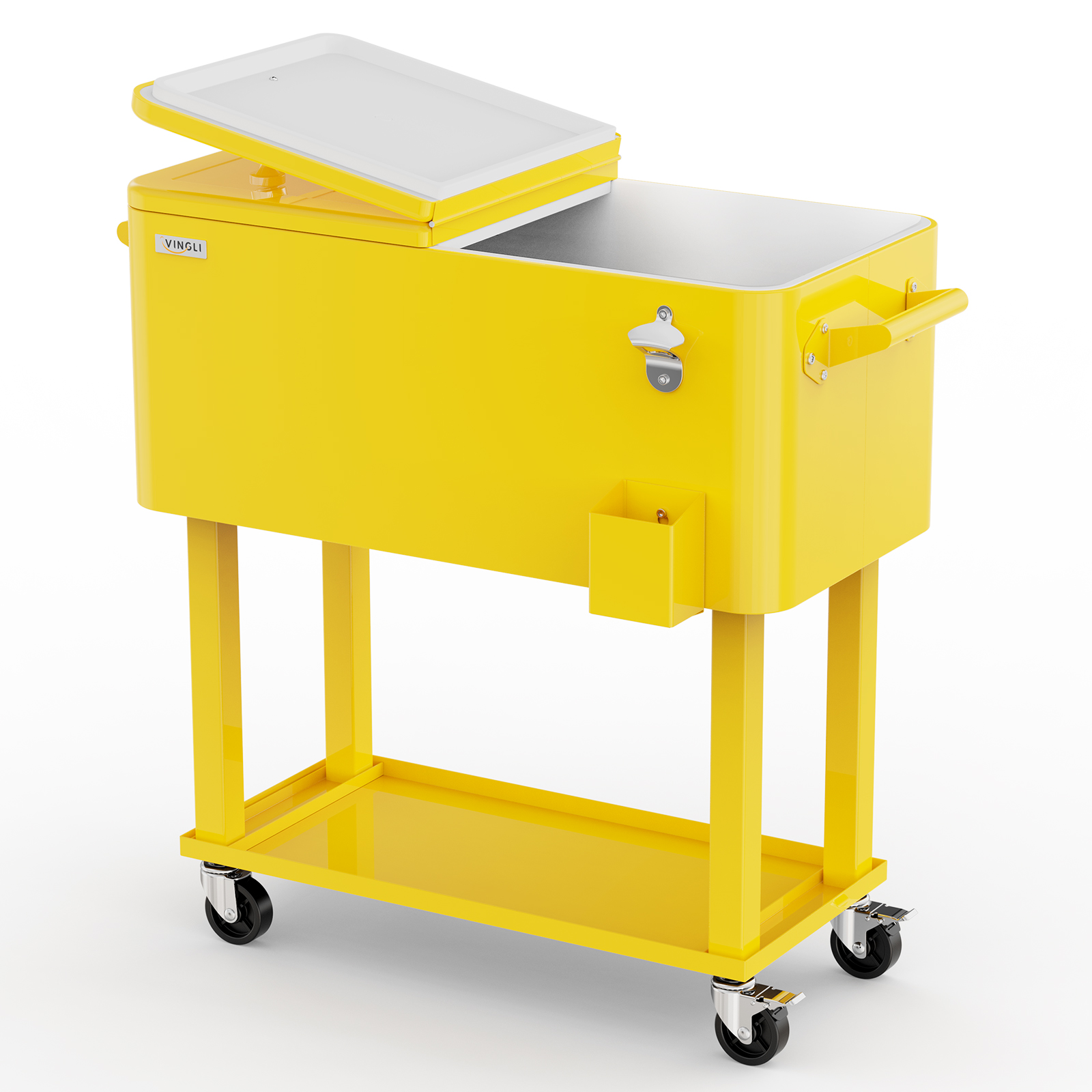 Cart, Party Drink Beverage Bar Trolley With Wheels