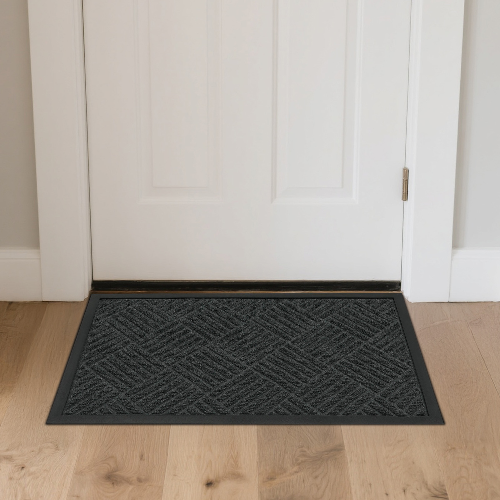 30" x 18"/ 35" x 23" Dust and Mud Resistant Doormat with Non-Slip Rubber Base