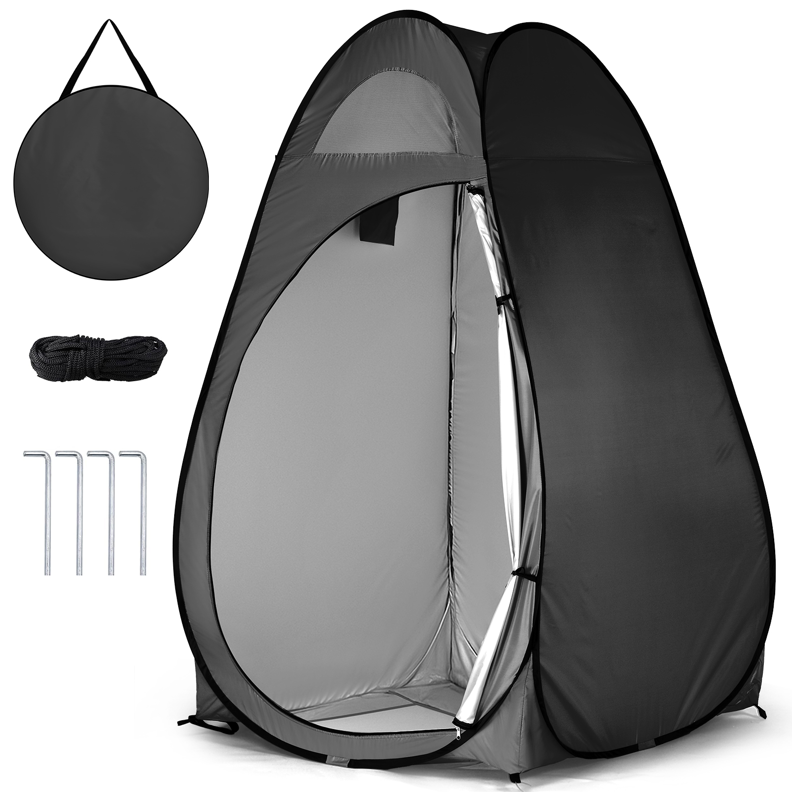 Camping Portable Outdoor Pop-up Toilet Dressing Fitting Room Privacy Shelter