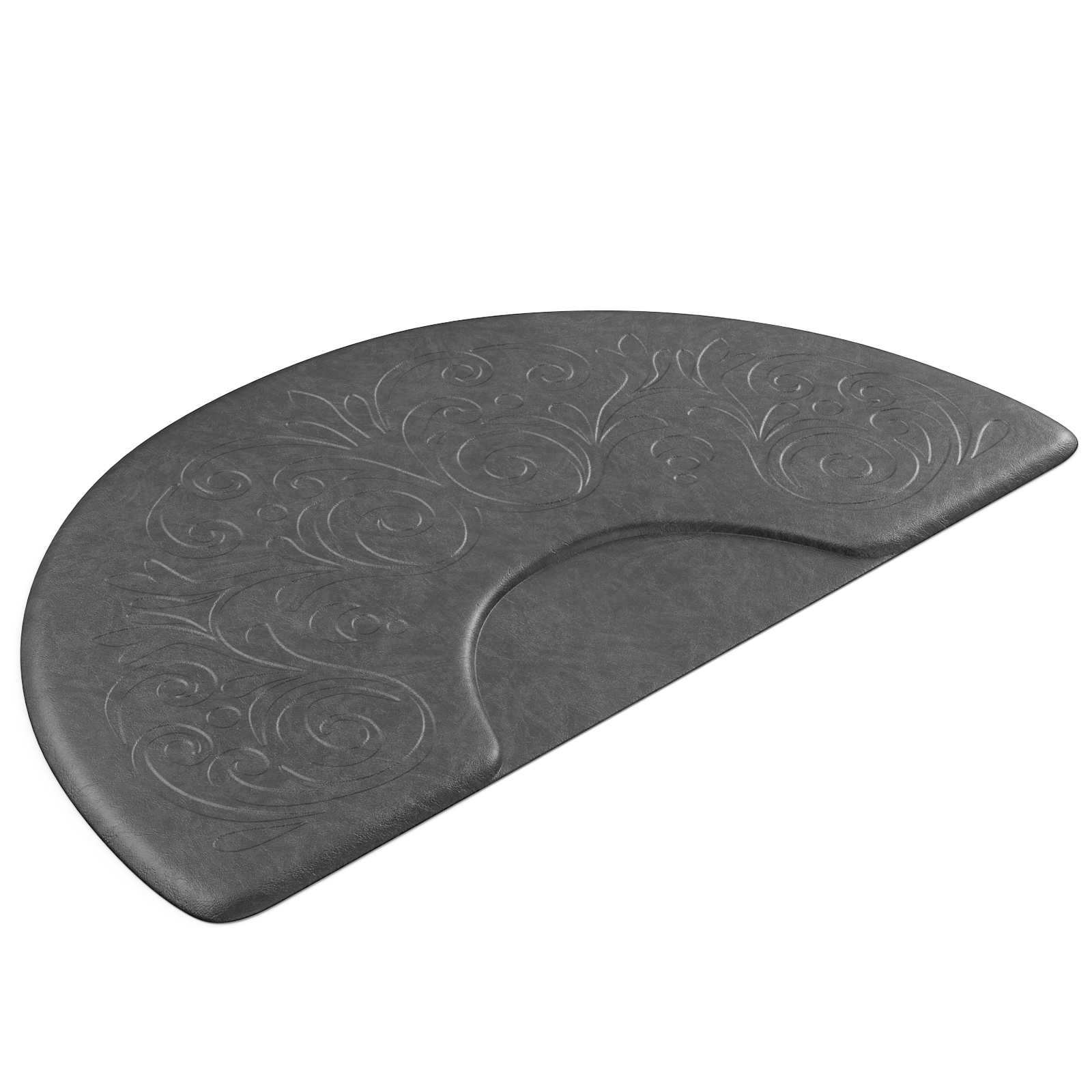 Non-Slip Salon Anti Fatigue Mat, 5/8» Thick 3ft x 5ft Barber Mat for Hard Floor