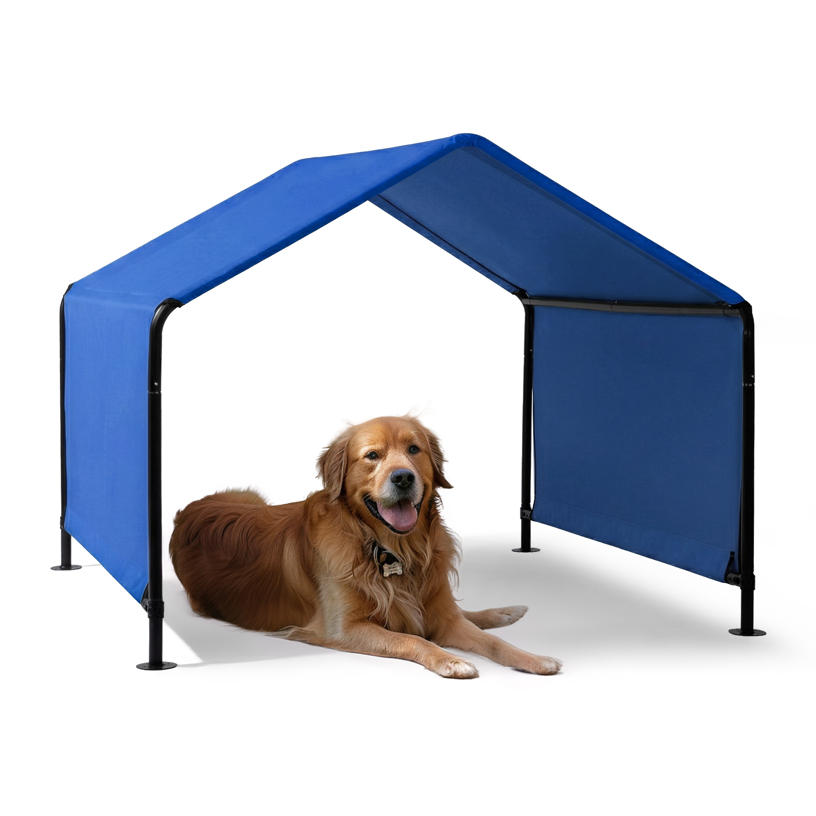 4x4x3' Dog Shade Shelter Sun Rain Protection Canopy, Pet Ten
