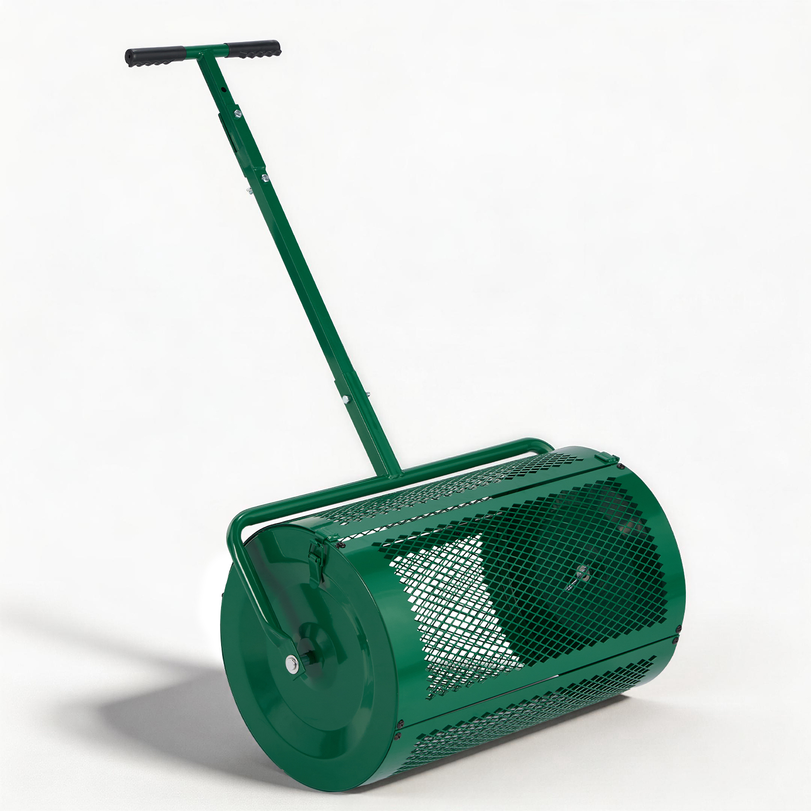 Compost Spreader 24 in 30 In Peat Moss Spreader with T-Shaped Handle