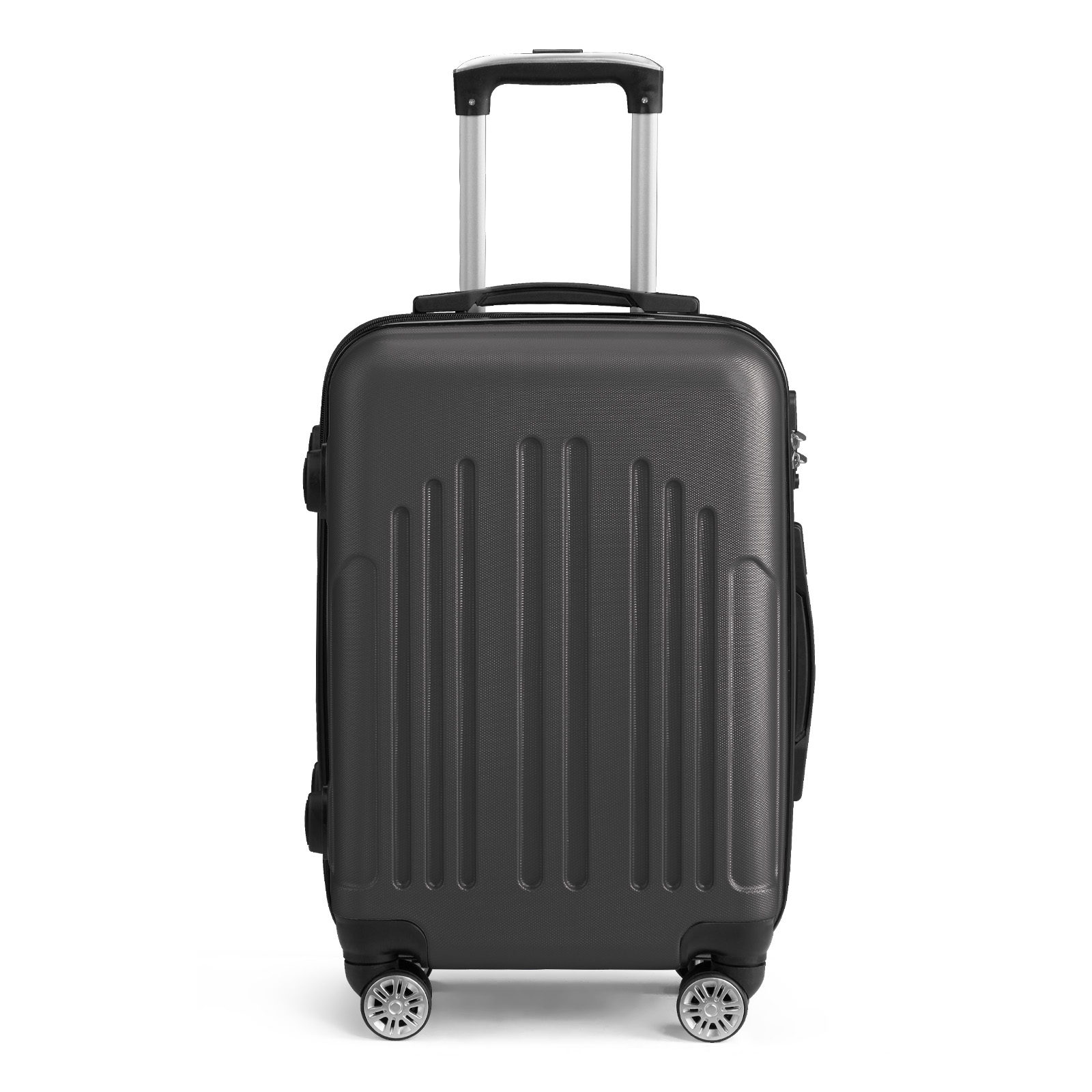 Trolley Abs Hardside Suitcase Spinner & Tsa Lock
