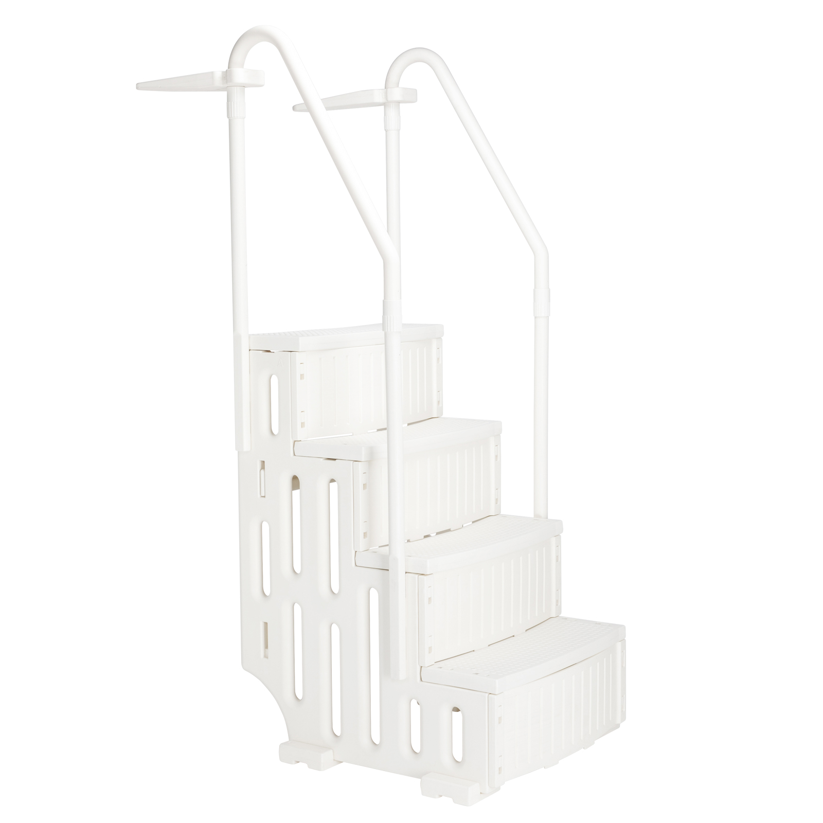 3-4 Steps Swimming Pool Ladder, with Handrails for Above Ground Swimming Pool
