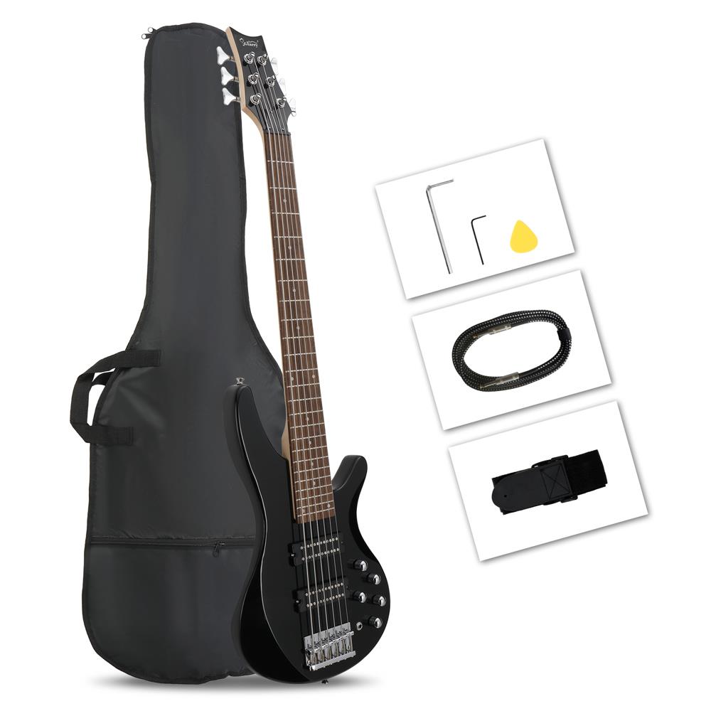 Glarry 44" Right Handed Electric Bass Guitar Basswood for School Student