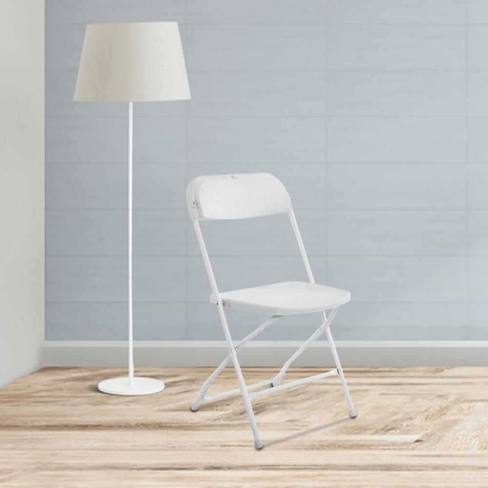 20 PCS Plastic Folding Chairs Commercial Event Wedding Party Meeting Office Seat - Picture 9 of 14