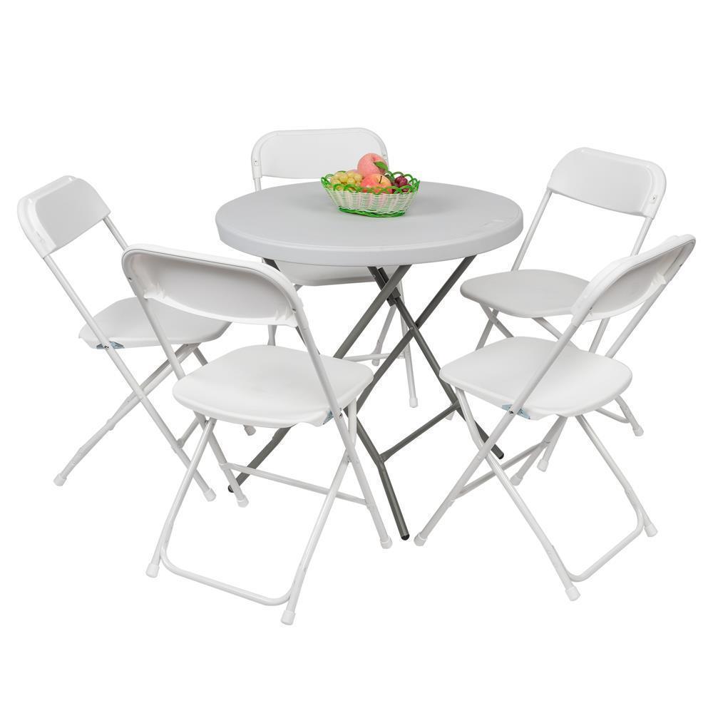 20 PCS Plastic Folding Chairs Commercial Event Wedding Party Meeting Office Seat - Picture 11 of 14