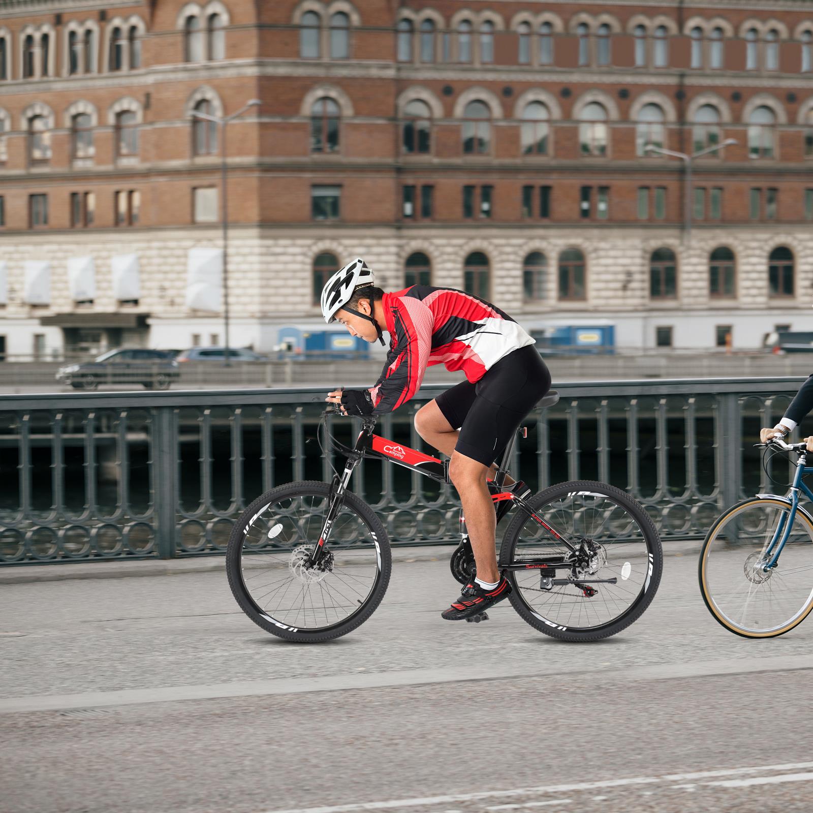 (New) 21 Speeds MTB 26" Mountain Bike Cycling Trail with Full Suspension (154.97 USD) (New) 21 Speeds MTB 26" Mountain Bike Cycling Trail with Full Suspension (154.97 USD)