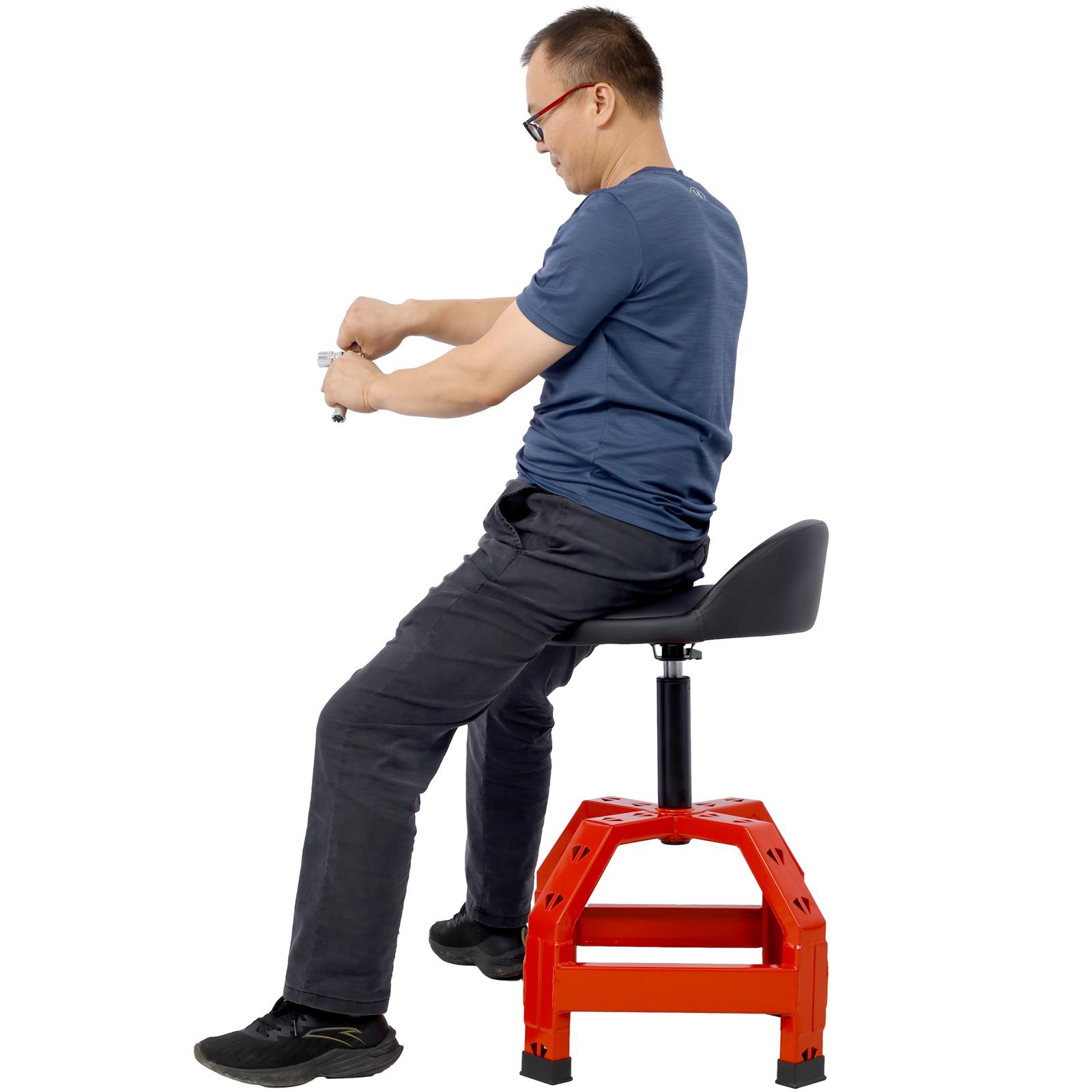 Heavy Duty Mechanics Stool Rolling Creeper Seat