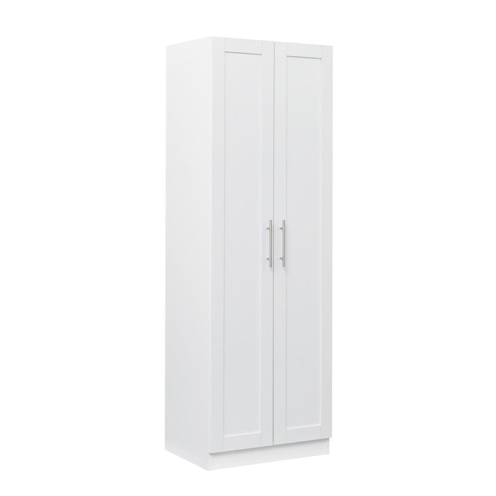 Tall Storage Cabinet Kitchen Pantry Cupboard Organizer Furniture 2 Doors Shelves - Picture 18 of 20