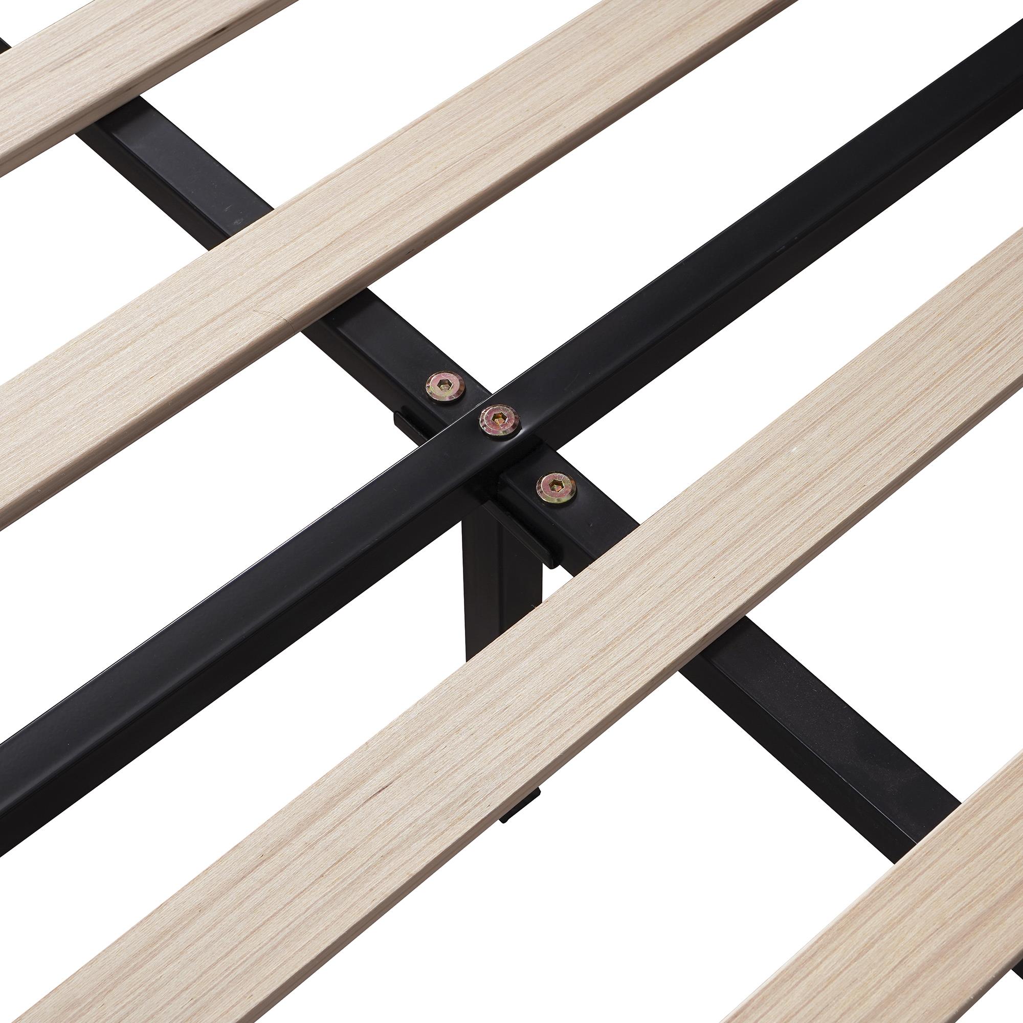 Full Size Upholstered Platform Bed