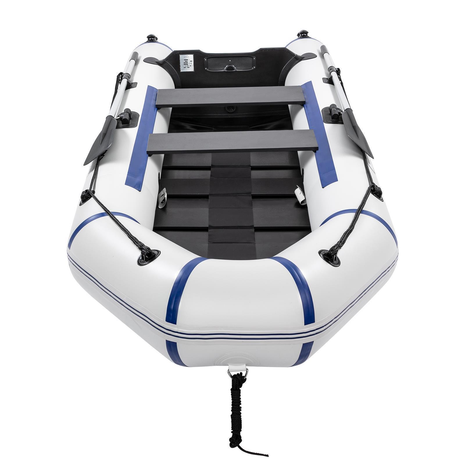 10ft Inflatable Kayak Fishing Tender Inflatable Pontoon Boat 726lb Max Load
