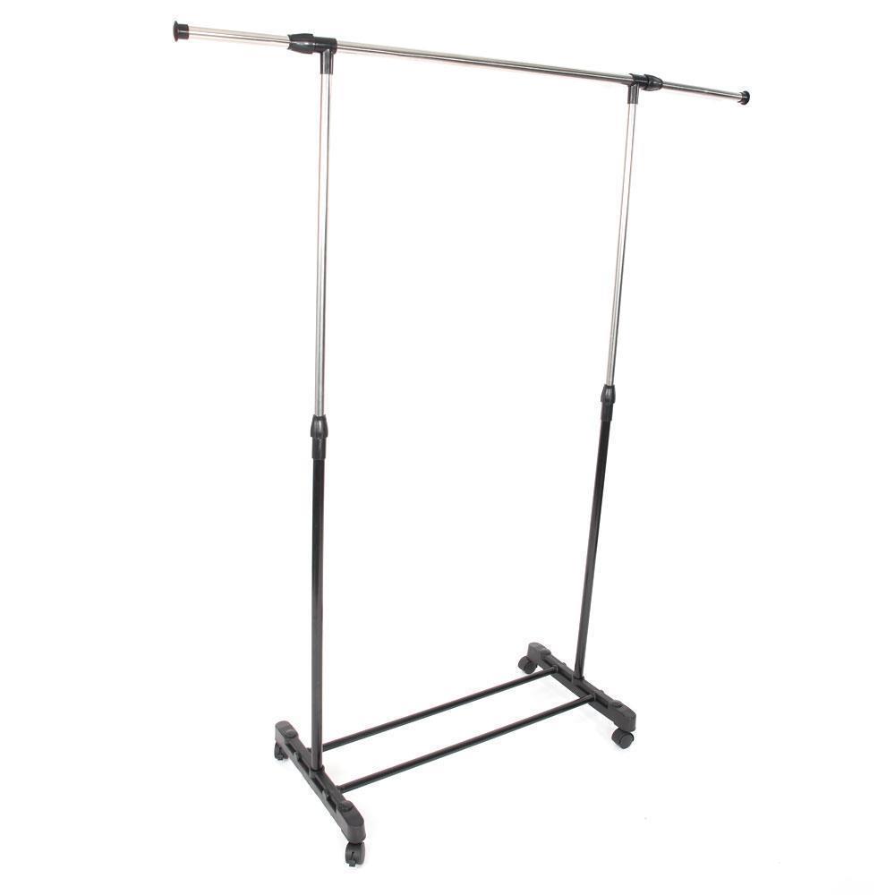 Adjustable Rolling Garment Rack Heavy Duty Clothes Hanger Portable Rack 5 Model