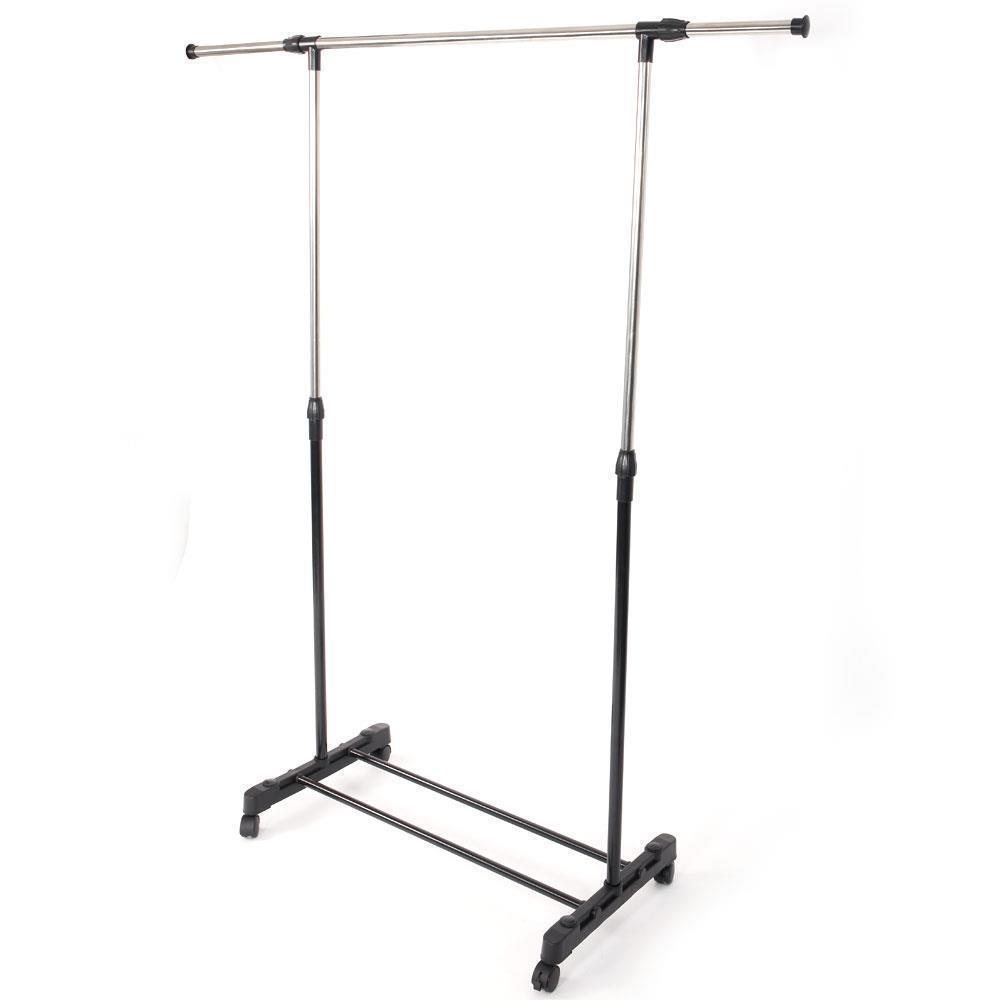 Adjustable Rolling Garment Rack Heavy Duty Clothes Hanger Portable Rack 5 Model