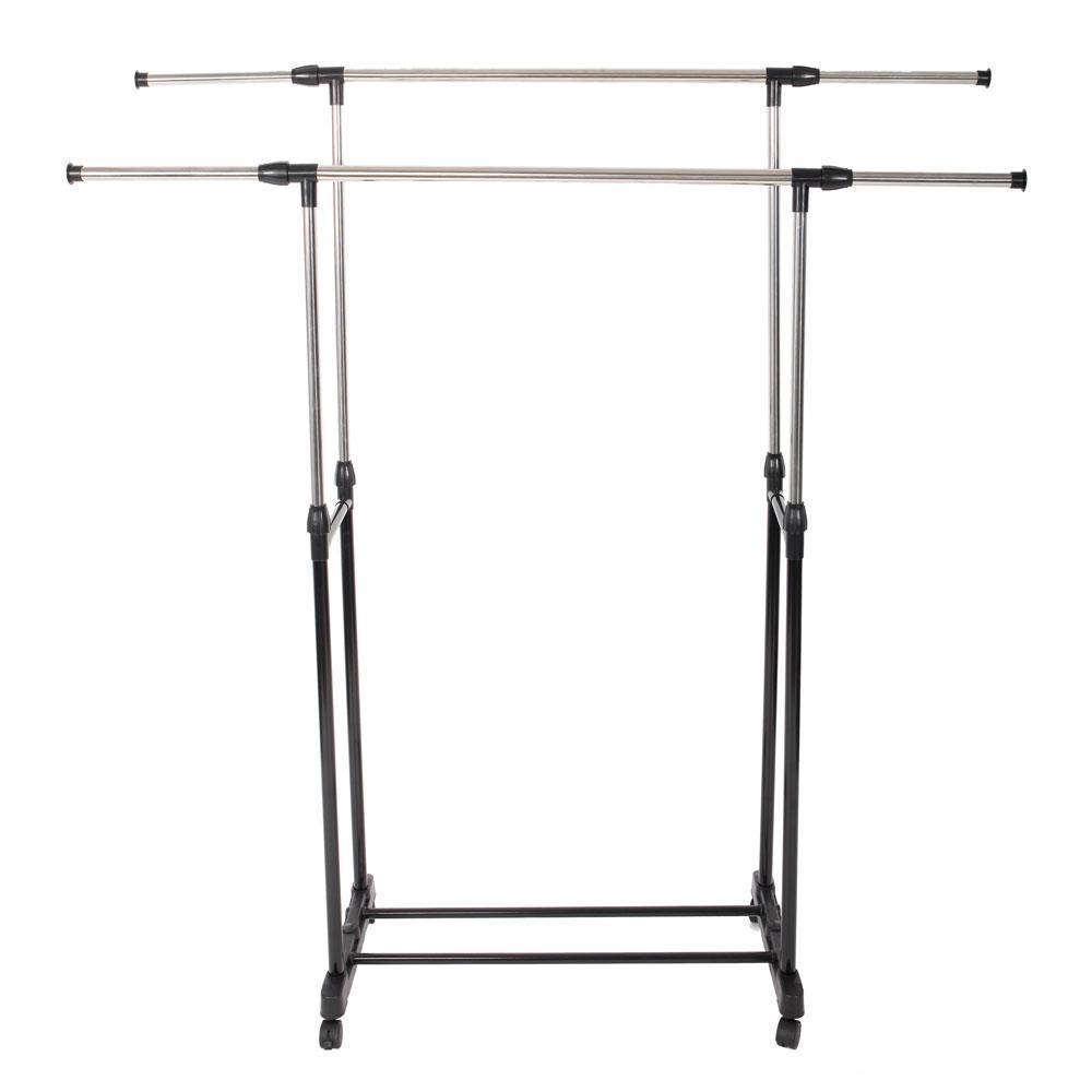 Adjustable Rolling Garment Rack Heavy Duty Clothes Hanger Portable Rack 5 Model