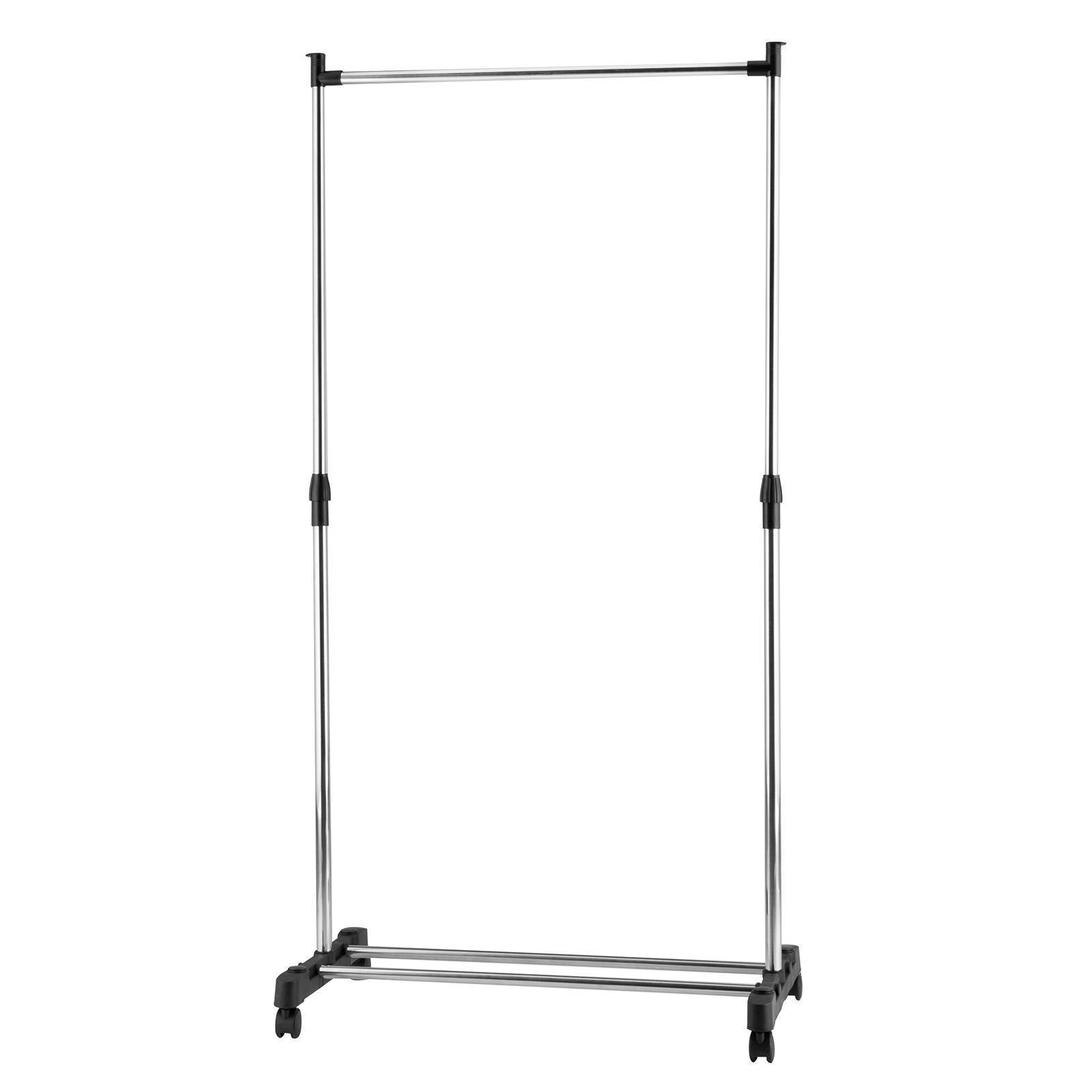 Adjustable Rolling Garment Rack Heavy Duty Clothes Hanger Portable Rack 5 Model