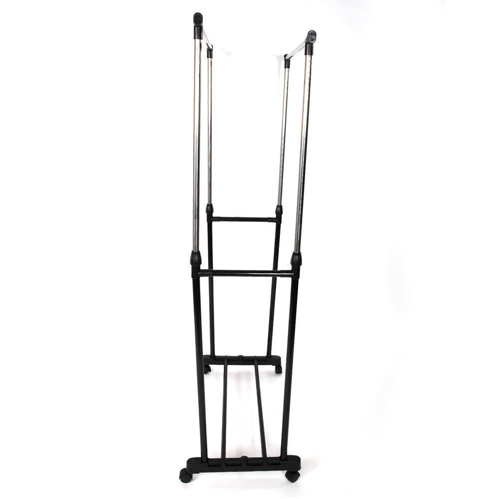 Adjustable Rolling Garment Rack Heavy Duty Clothes Hanger Portable Rack 5 Model