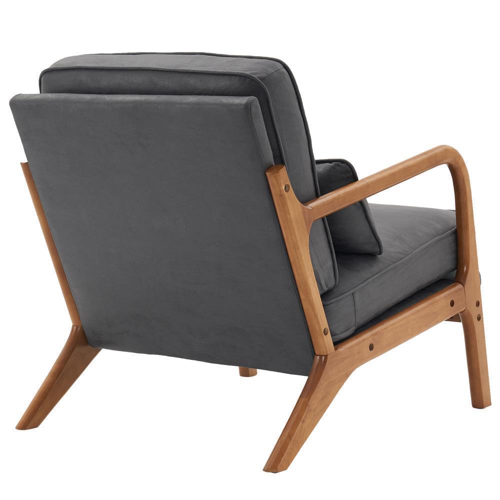 FCH 3 Color Accent Chair Armchair Comfy Soft Upholstered Single Lounge Sofa - Picture 17 of 19
