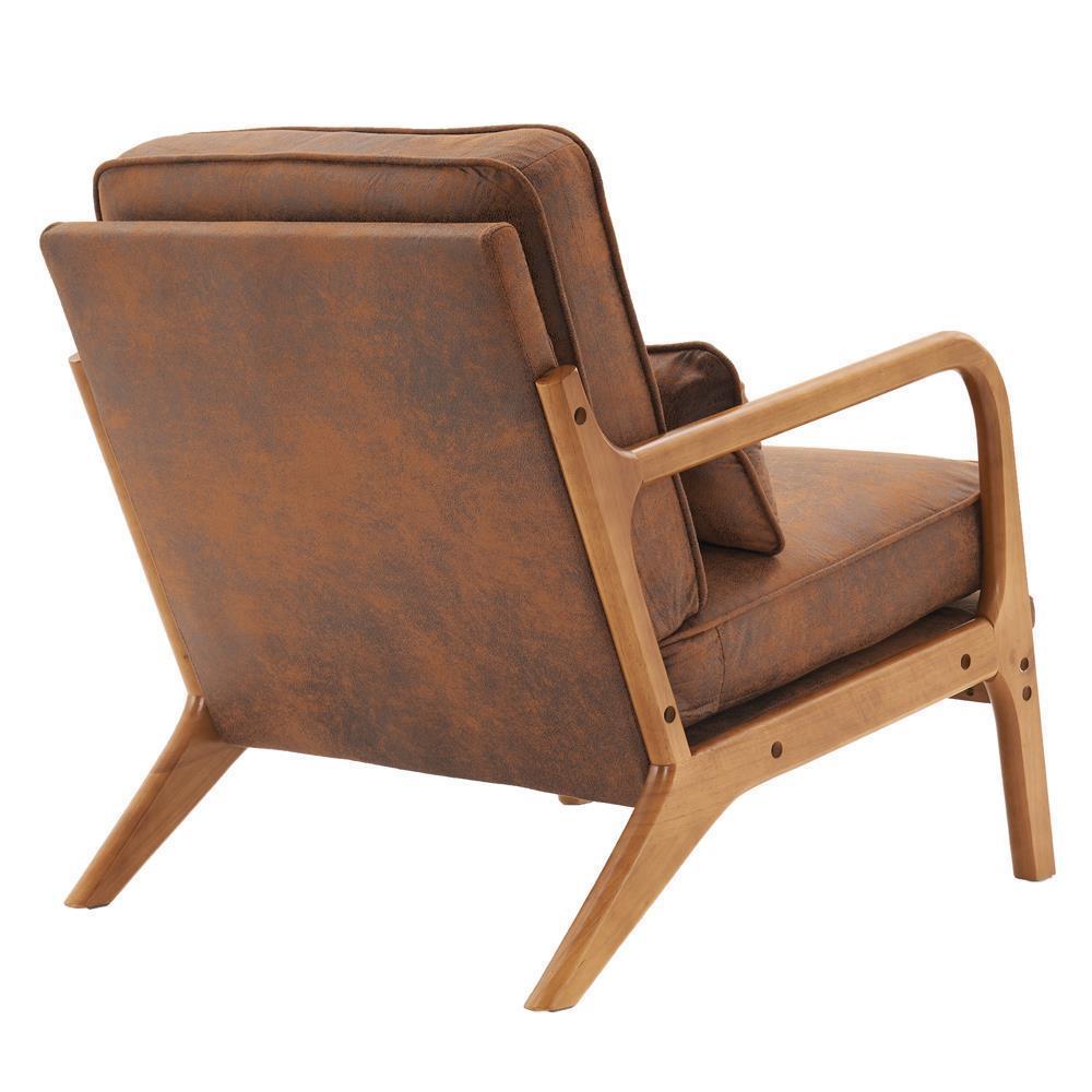 FCH 3 Color Accent Chair Armchair Comfy Soft Upholstered Single Lounge Sofa - Picture 11 of 19