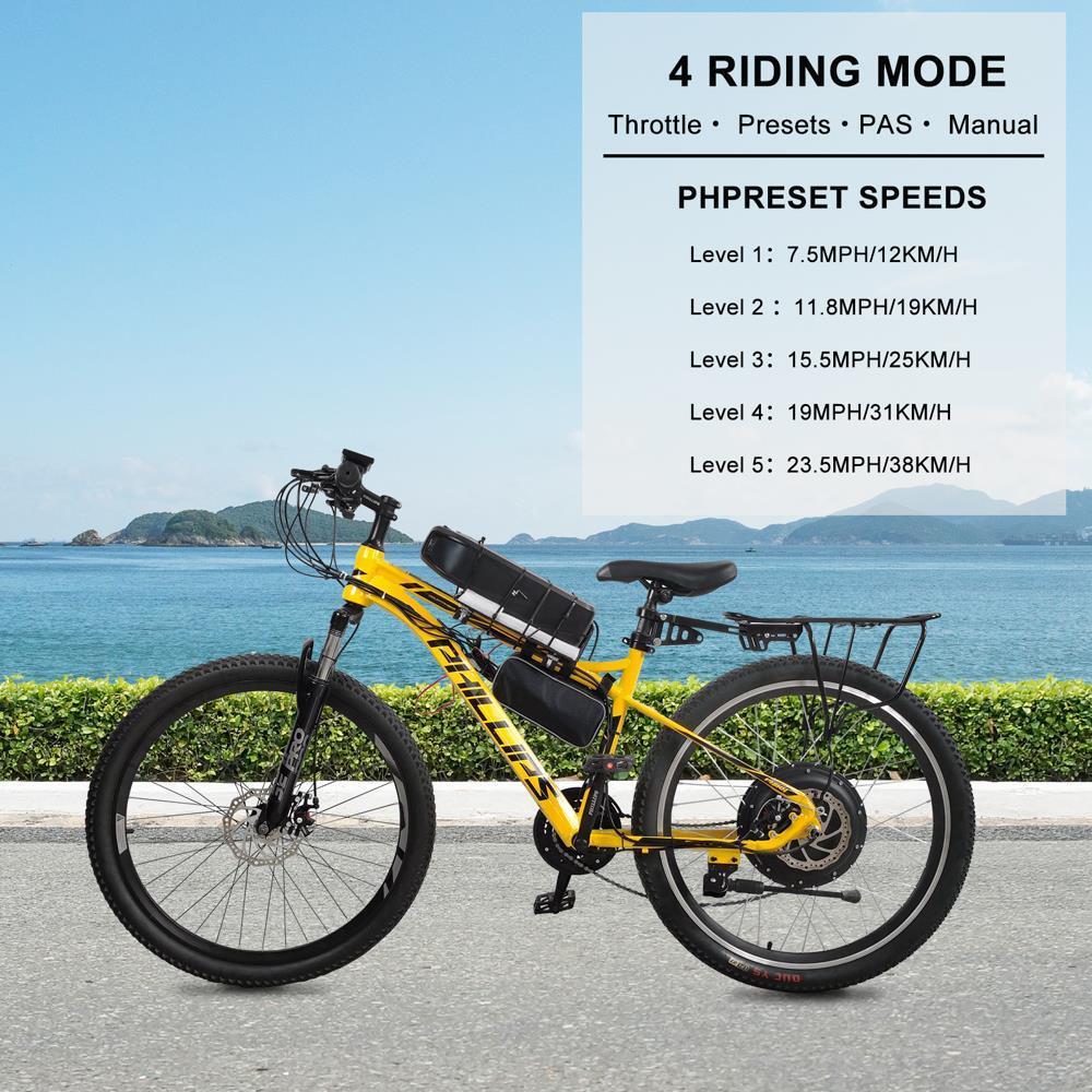 Electric Bike Bicycle Conversion Kit 36V 750W 20"/24" Front Wheel E-Bike Motor - Picture 17 of 22