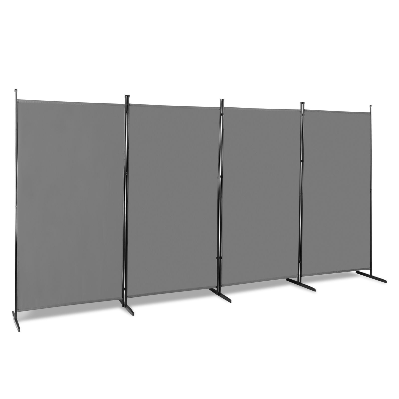 6FT Tall Room Divider Folding Privacy Scree 4 Panel Partition Office Home School