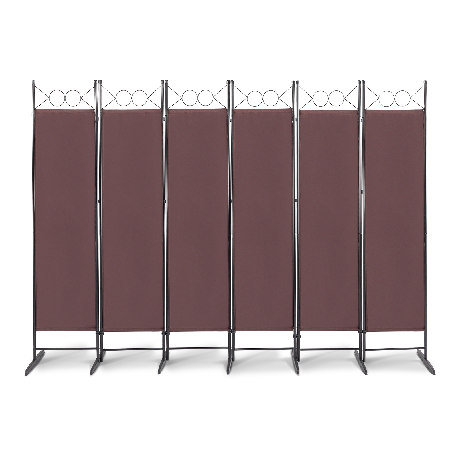 6ft 6 Panel Room Divider Folding Privacy Portable Partition Screen Home Office