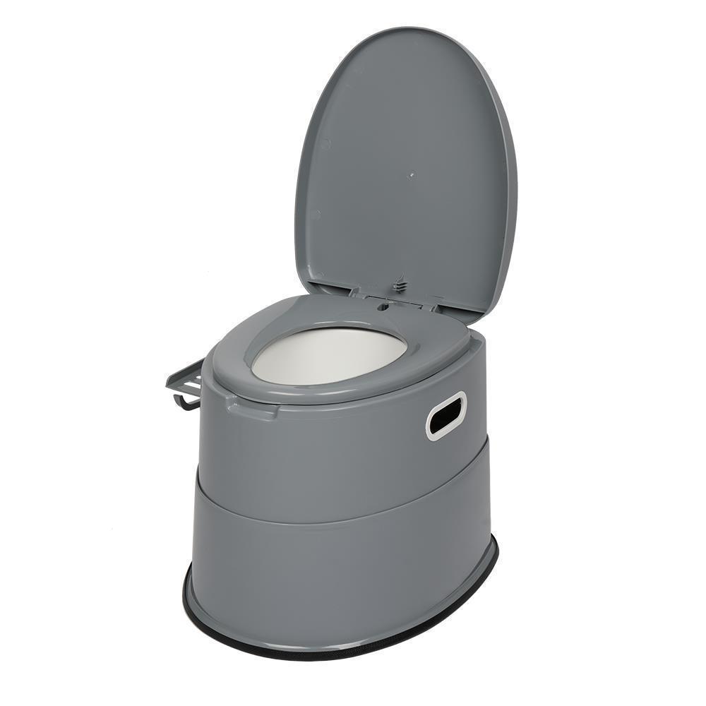 New 5L Portable Seat Toilet Home Potty Commode Travel Camping RV Accessories