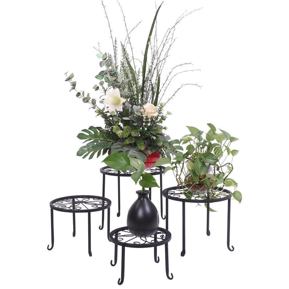 Artisasset Flower Pot Plant Stand Balcony Floor-standing Multilayer Shelf Rack - Picture 10 of 13