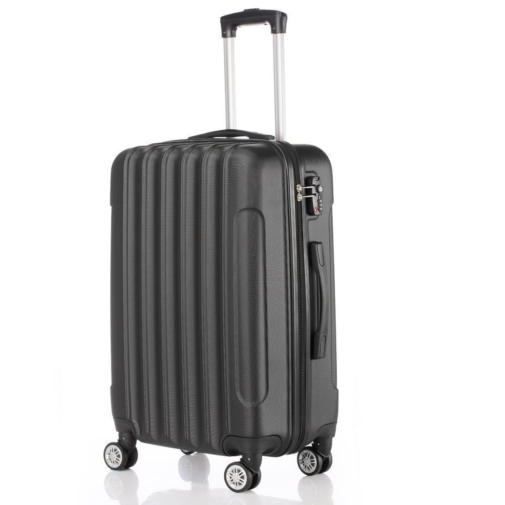 20 24 28" 3pcs Luggage Travel Set Bag ABS Trolley Hard Shell Suitcase w/TSA lock - Picture 12 of 33