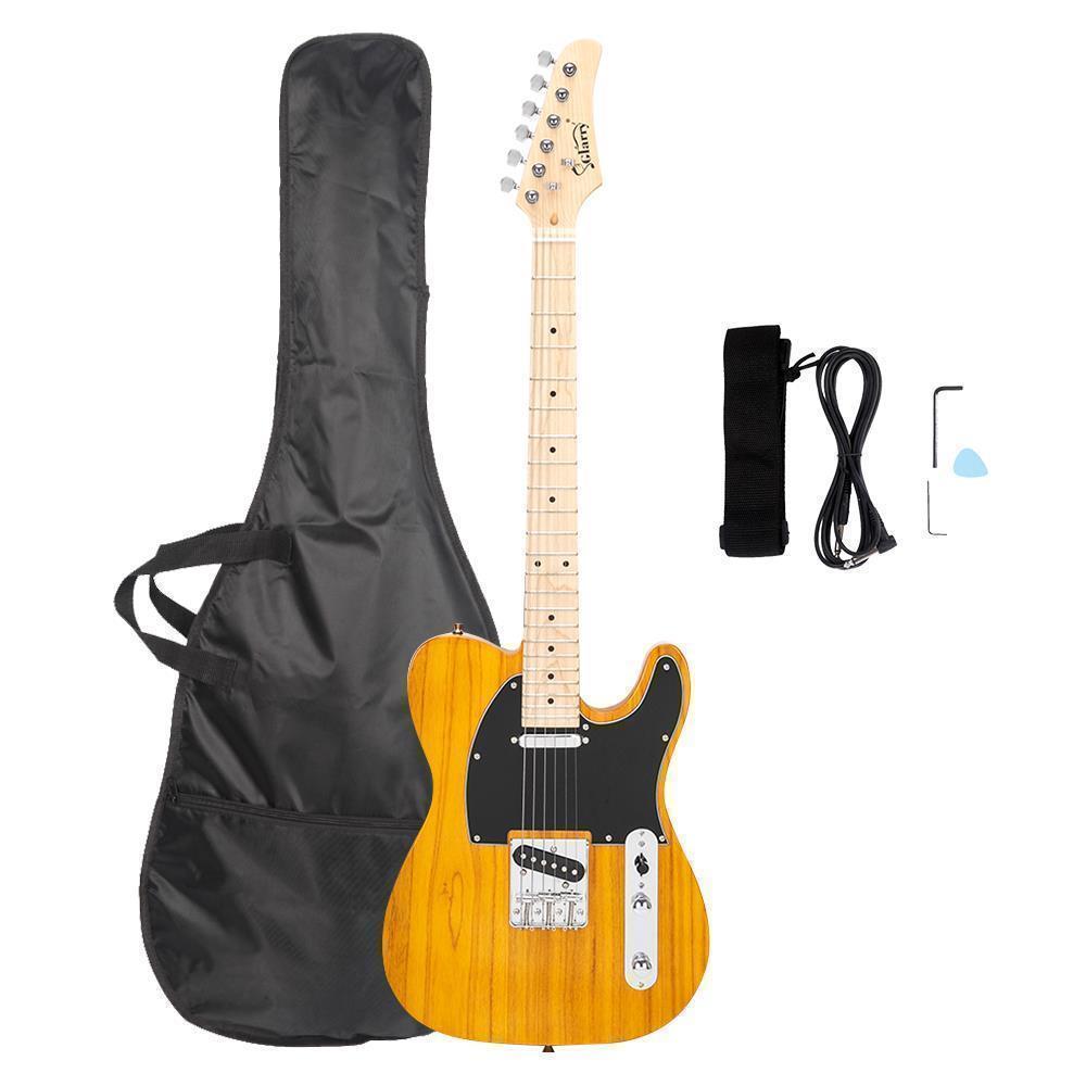 New Glarry GT 6 Strings Right Handed Electric Guitar w/ Bag & Accessories - Picture 12 of 15