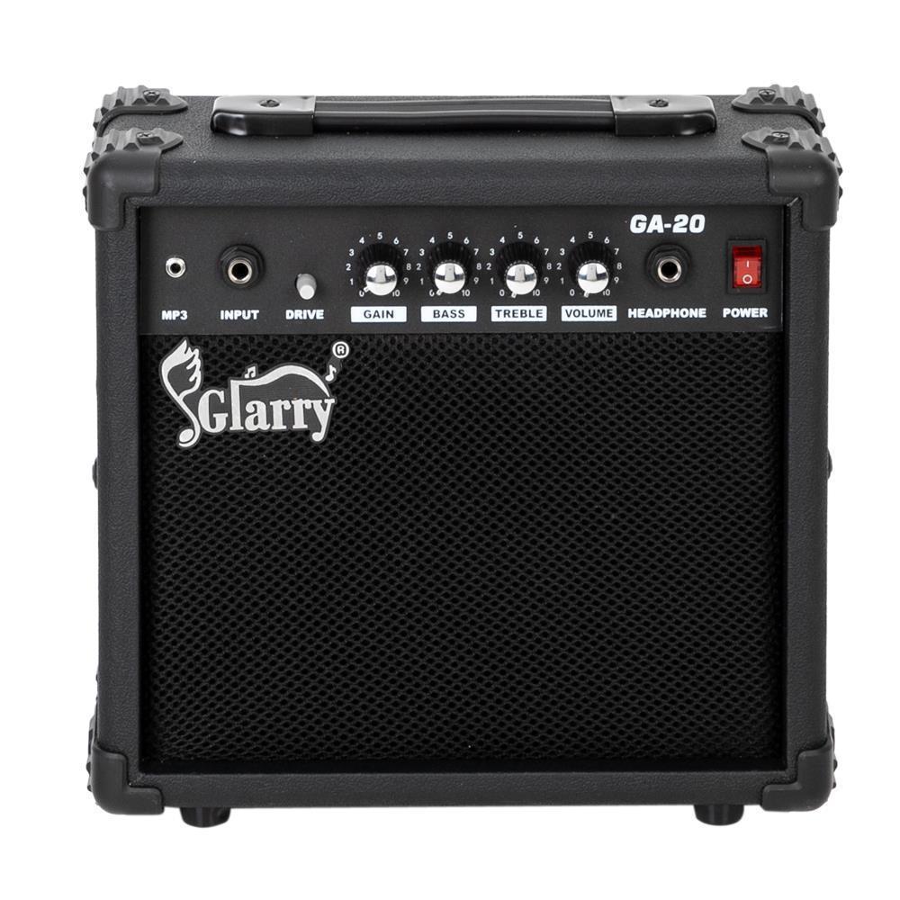 Glarry 10W 15W 20W 40W Electric Guitar Amp Amplifier Speaker with Volume 3 Color
