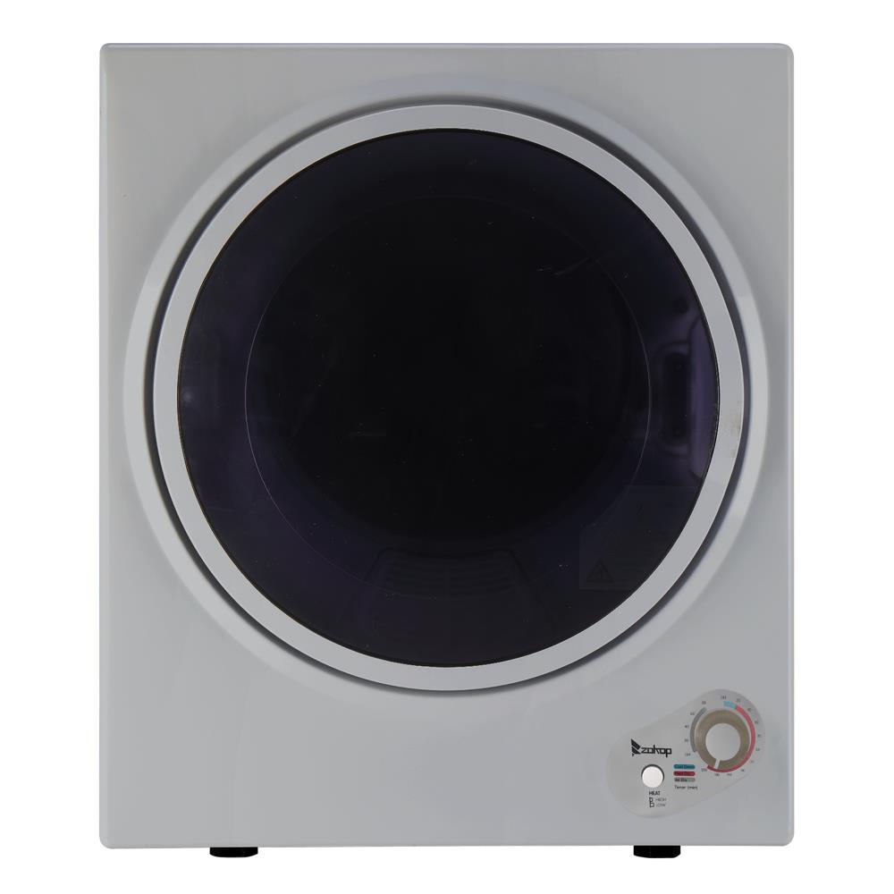 ZOKOP Electric 850W Home Clothing 1.6 Cu.Ft Tumble Drum Dryer Machine Apartment