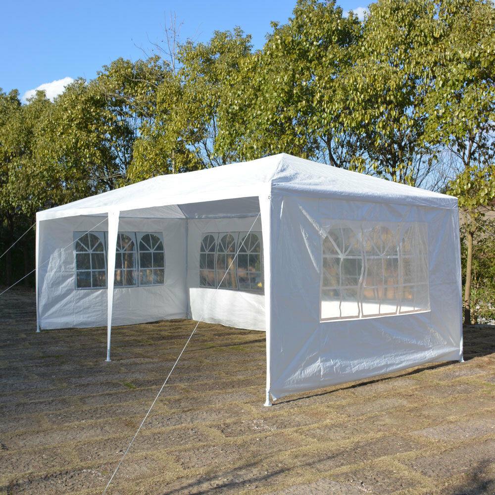 10'x10'/20'/30'Canopy Party Wedding Tent Outdoor Heavy Duty Pavilion Cater Event - Picture 7 of 11