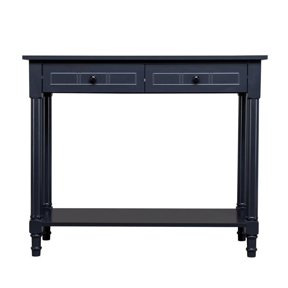 Entry/Sofa Console Table w/2 Drawer and Open Shelf for Entryway Living Room - Picture 17 of 18