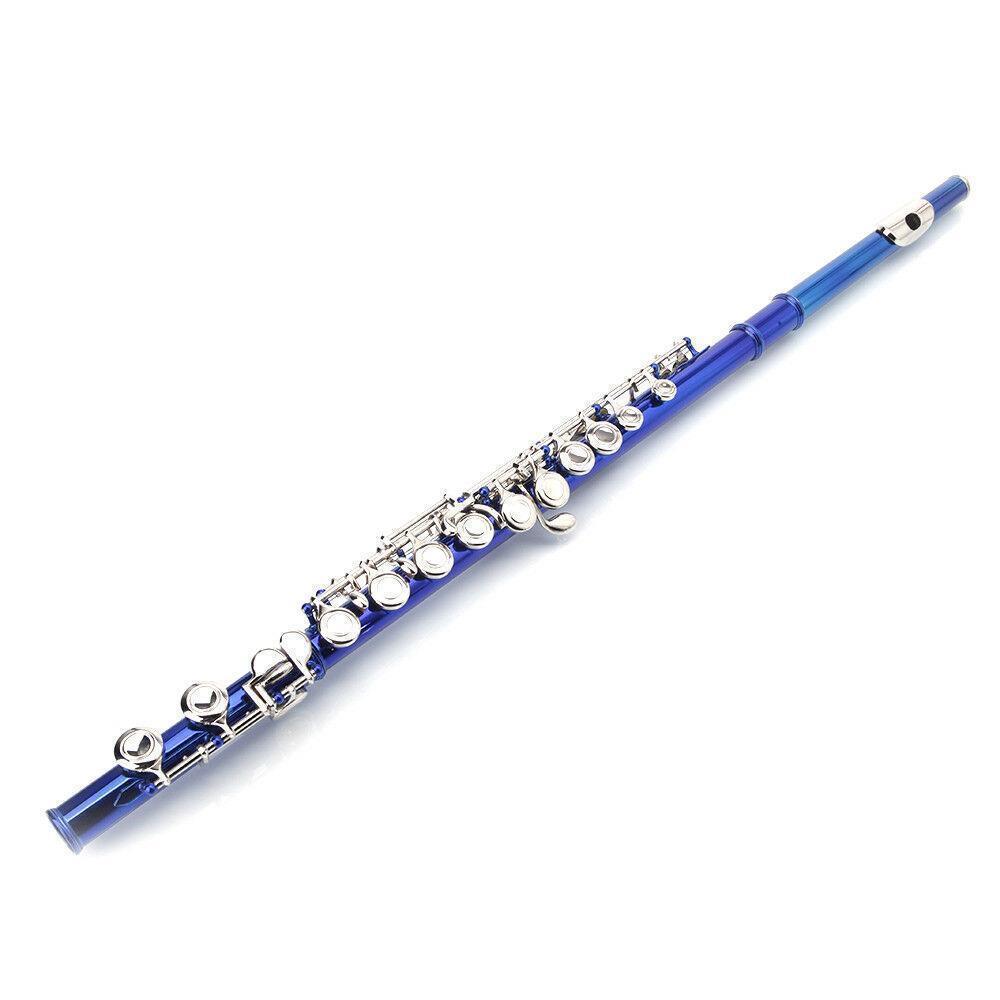 16 Hole C Flute for Student Beginner School Band w/ Case Screwdriver Lubricant - Picture 23 of 26