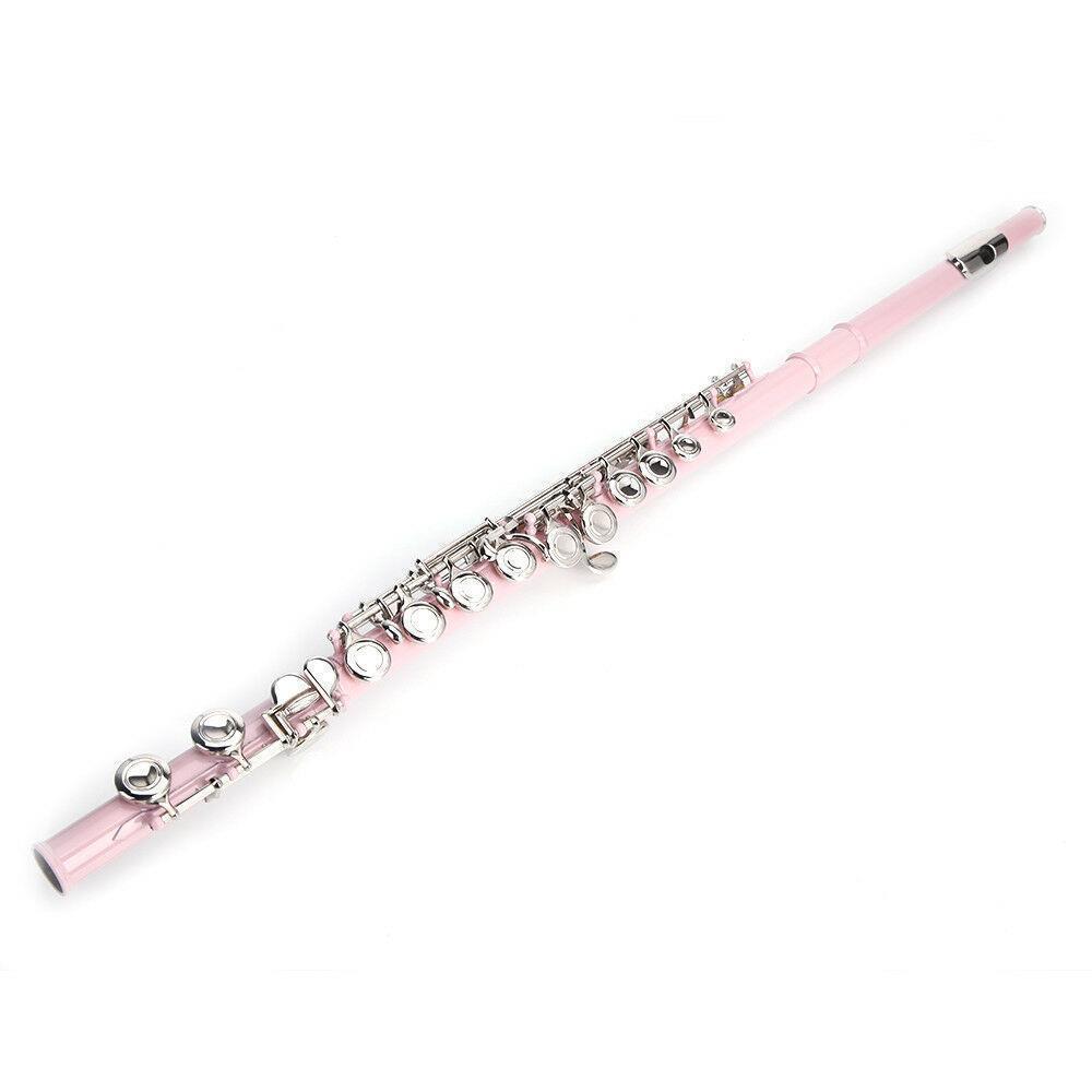 16 Hole C Flute for Student Beginner School Band w/ Case Screwdriver Lubricant - Picture 19 of 26