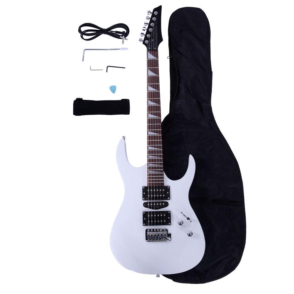 Right Handed 170 Style 6 Colors Electric Guitar +Strap+ Cord+ Gigbag+ Picks - Picture 25 of 26