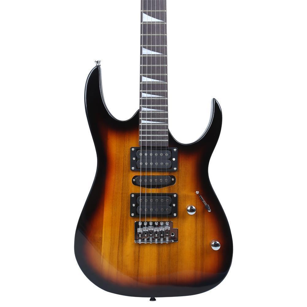 Right Handed 170 Style 6 Colors Electric Guitar +Strap+ Cord+ Gigbag+ Picks - Picture 22 of 26