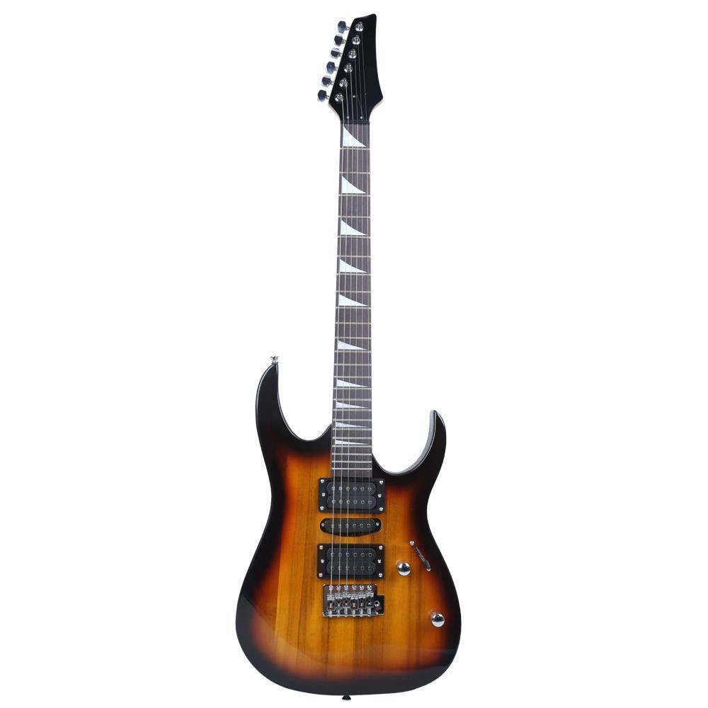 Right Handed 170 Style 6 Colors Electric Guitar +Strap+ Cord+ Gigbag+ Picks - Picture 21 of 26
