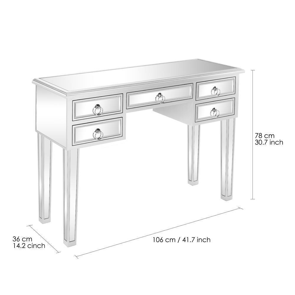 Mirrored Bedroom Furniture Sets Dresser Nightstand Chests Dressers Vanity Table - Picture 19 of 19