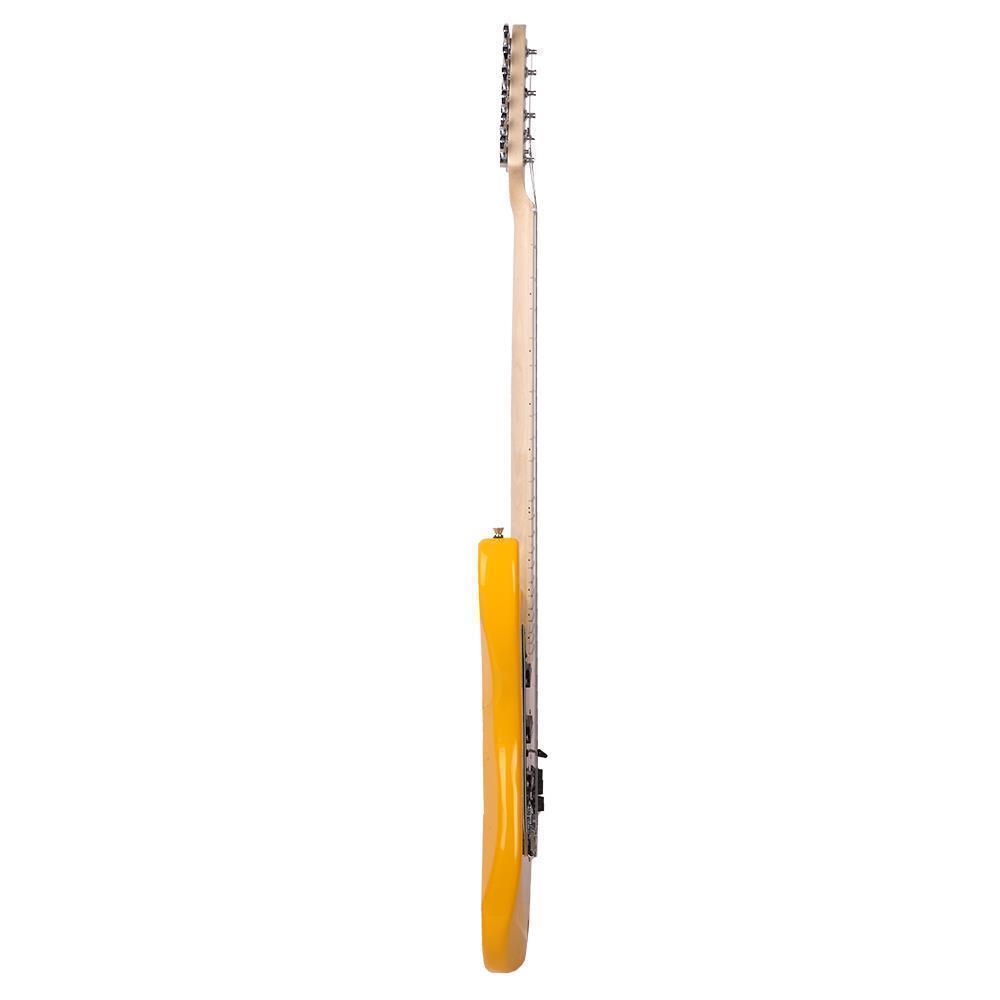 Glarry Electric Guitar Basswood Face Fingerboard Maple Bag+Tremolo Bar+ Strap 8