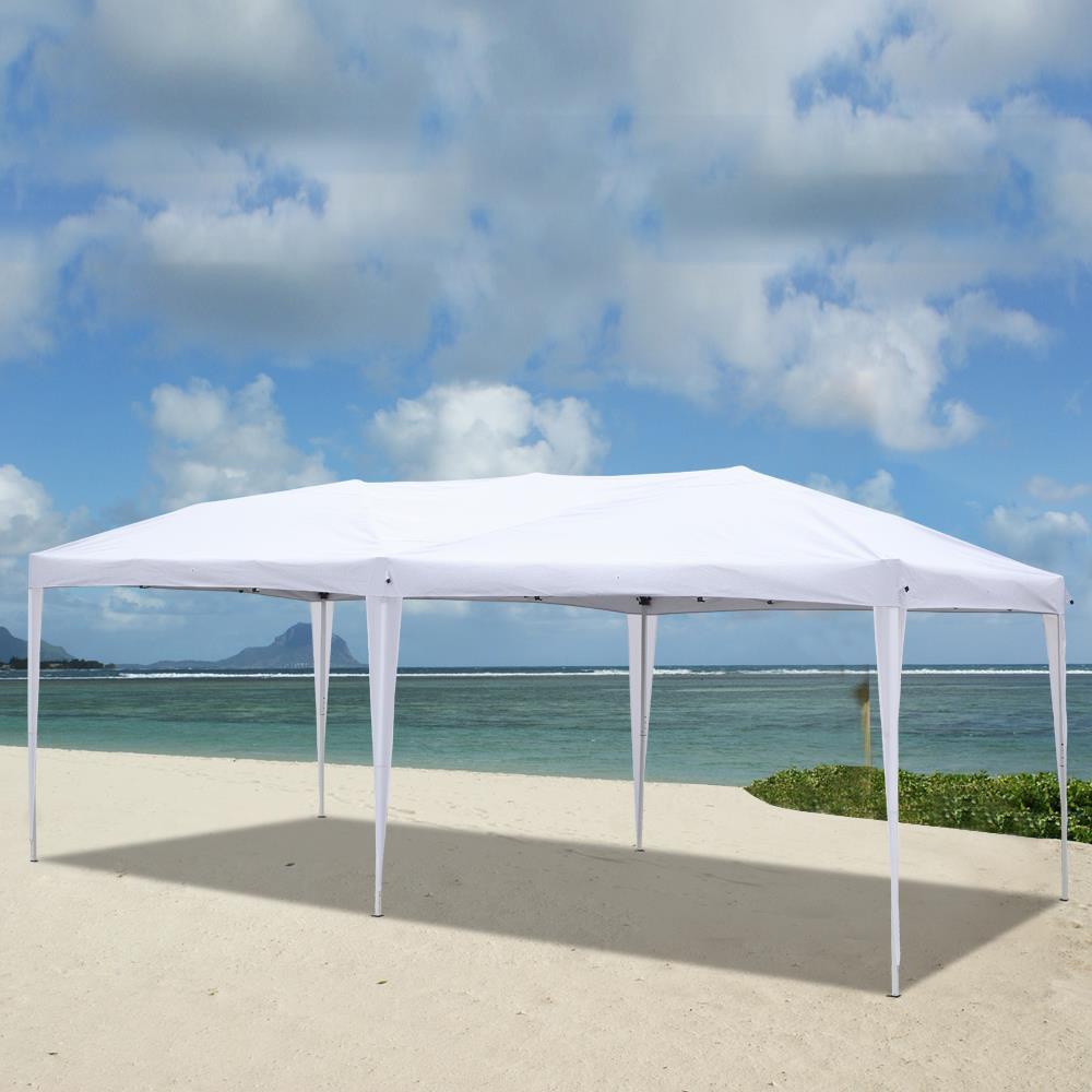 10x20' Pop Up Canopy Wedding Party Tent Outdoor Folding Waterproof Heavy Duty