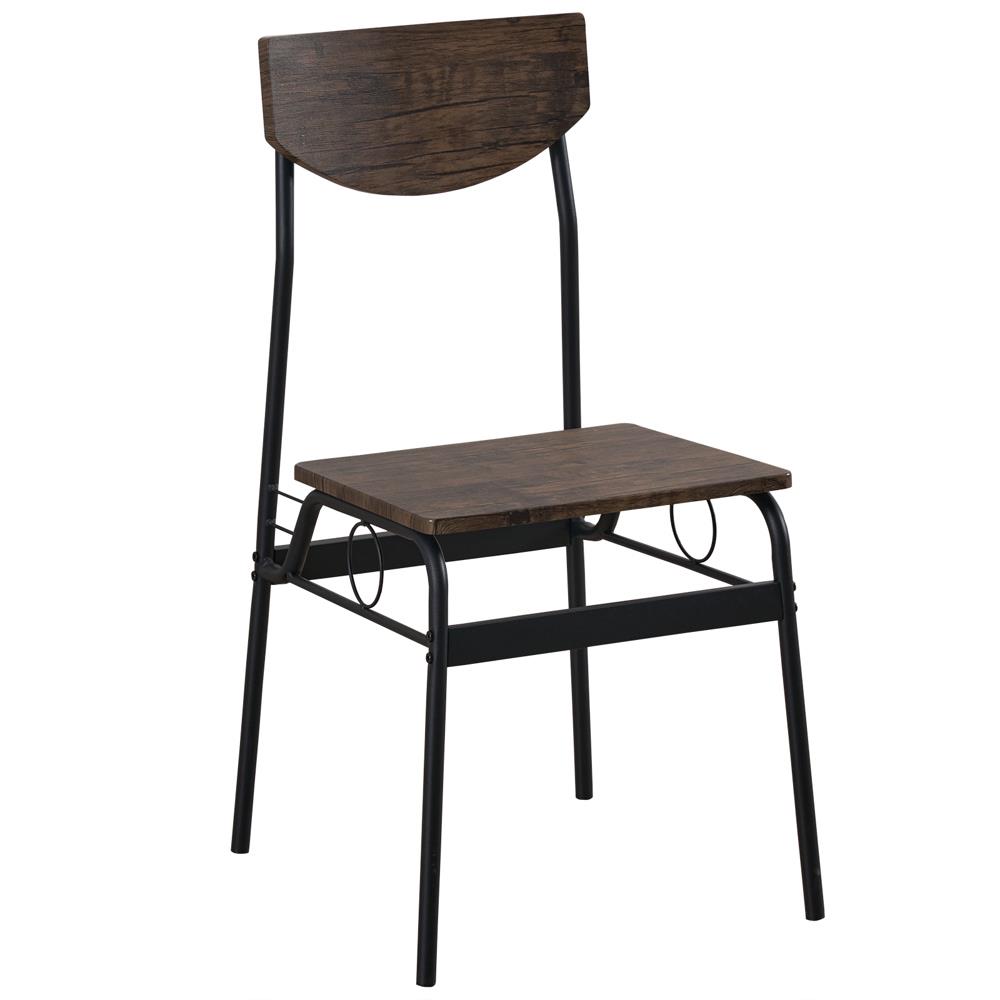 6-Piece Modern Dining Set Home Kitchen Dining Room Storage Rack 4 Chair Bench - Picture 17 of 19