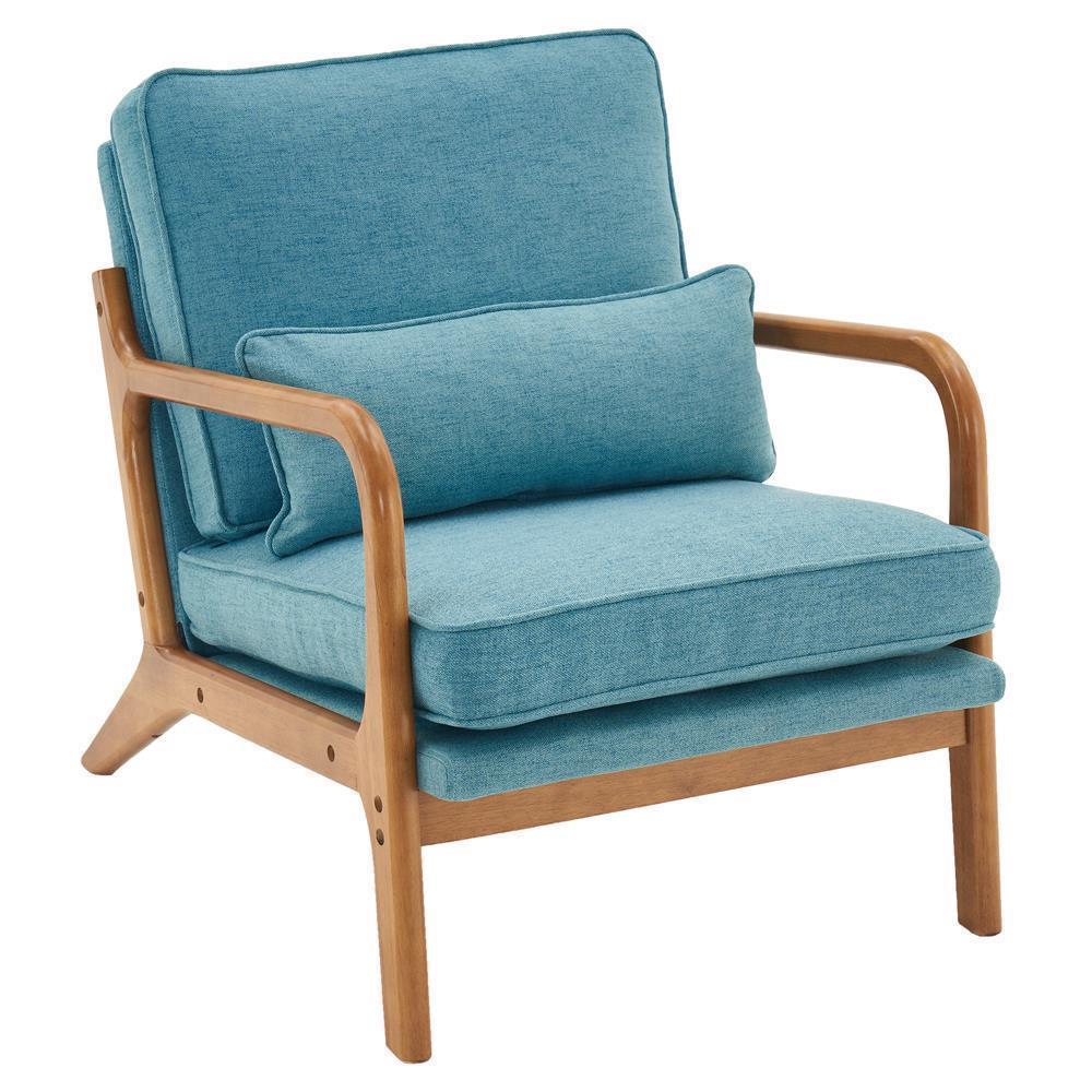 Single Sofa Comfy Upholstered Chair Living Room