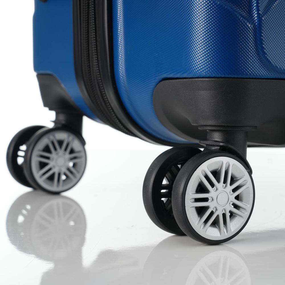3 Piece Spinner Wheels ABS Hard Shell Lightweight Expandable Travel Luggage
